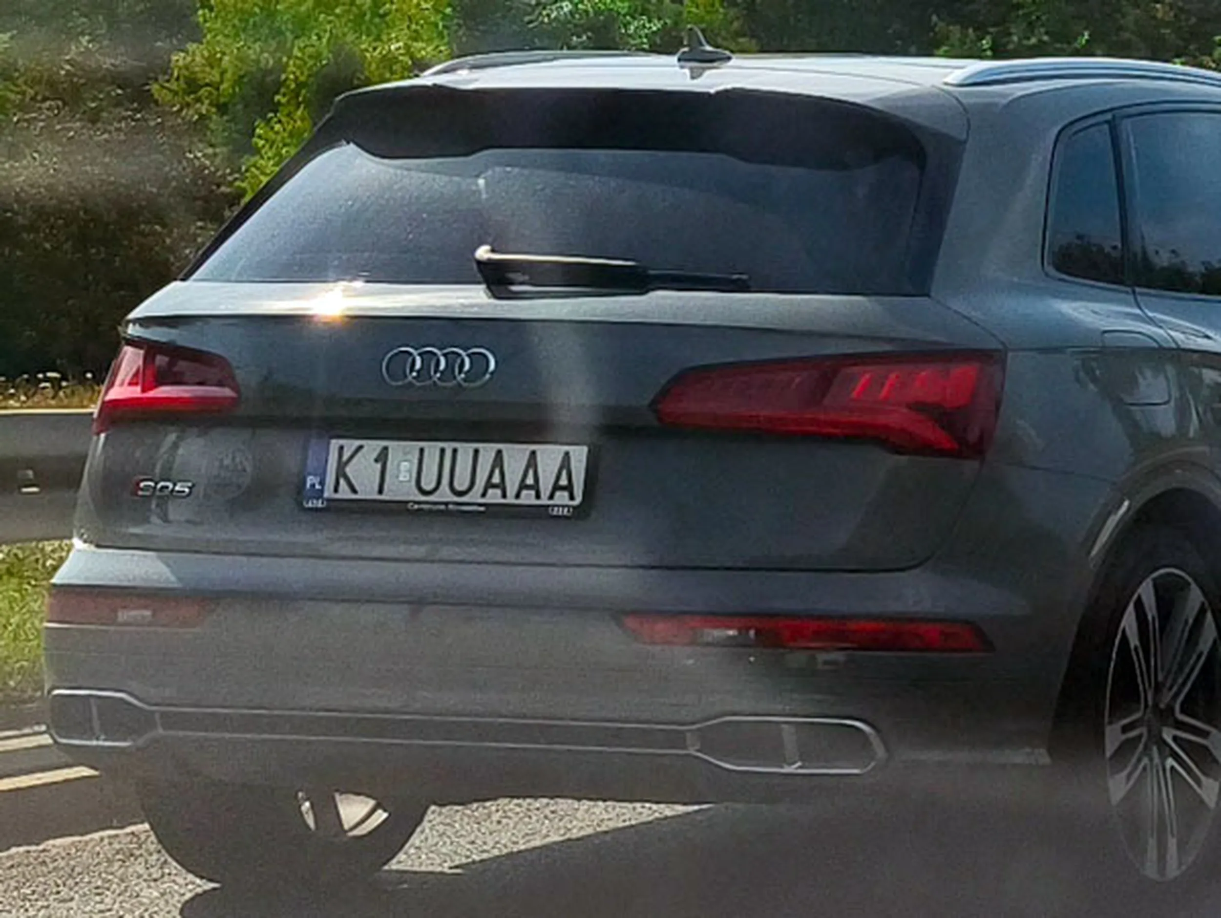 Fajny numer, blacha K1 UUAAA