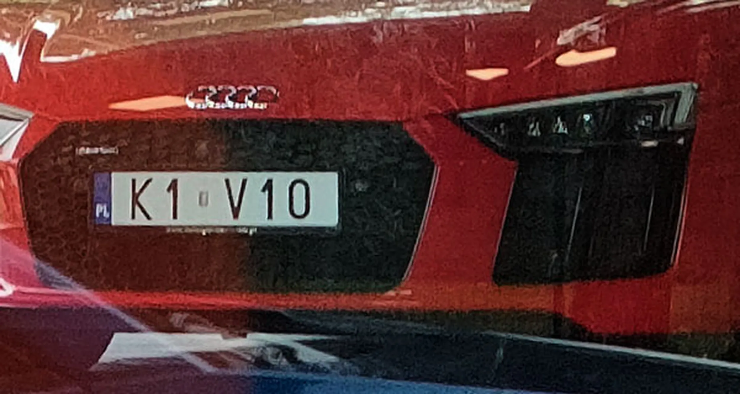 Fajny numer, blacha K1 V10