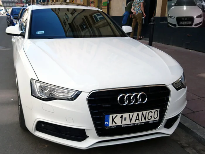 Fajny numer, blacha K1 VANGO