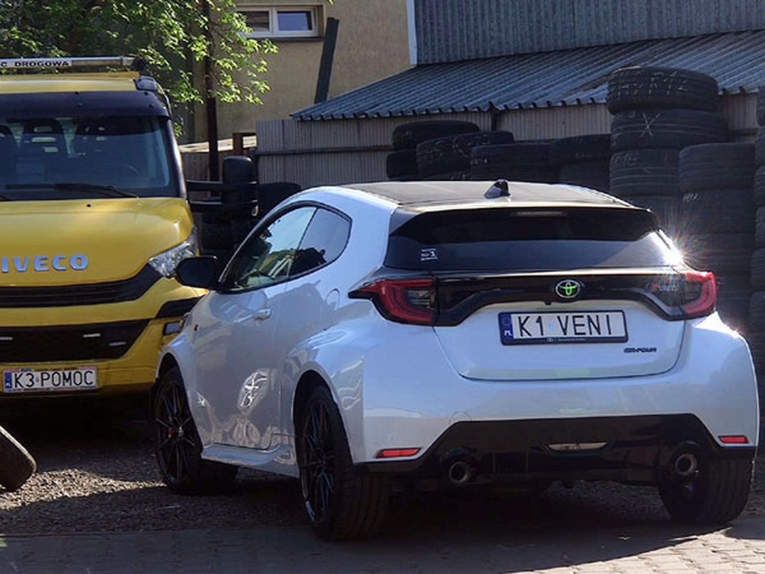 Fajny numer, blacha K1 VENI