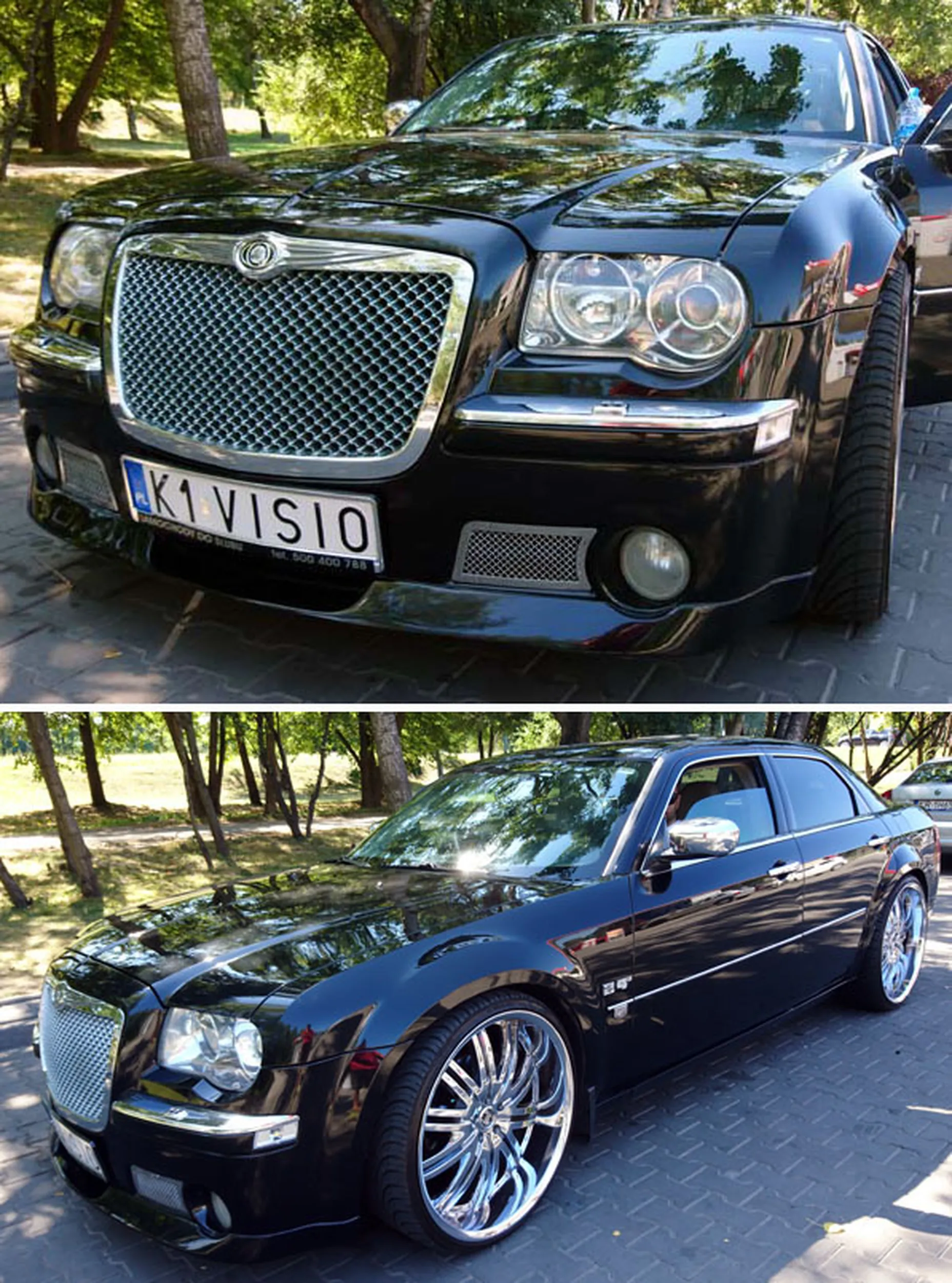 Fajny numer, blacha K1 VISIO