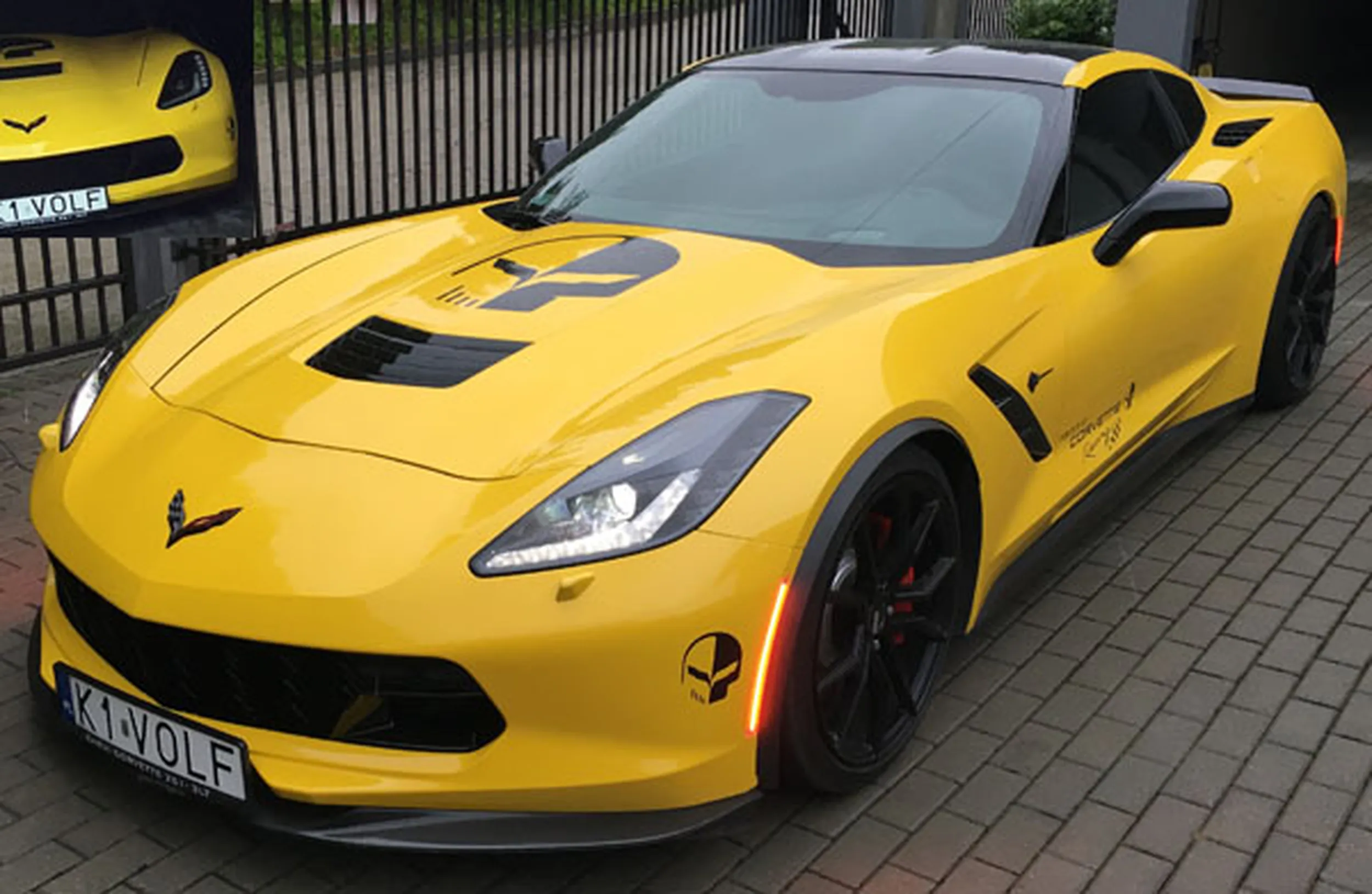 Fajny numer, blacha K1 VOLF