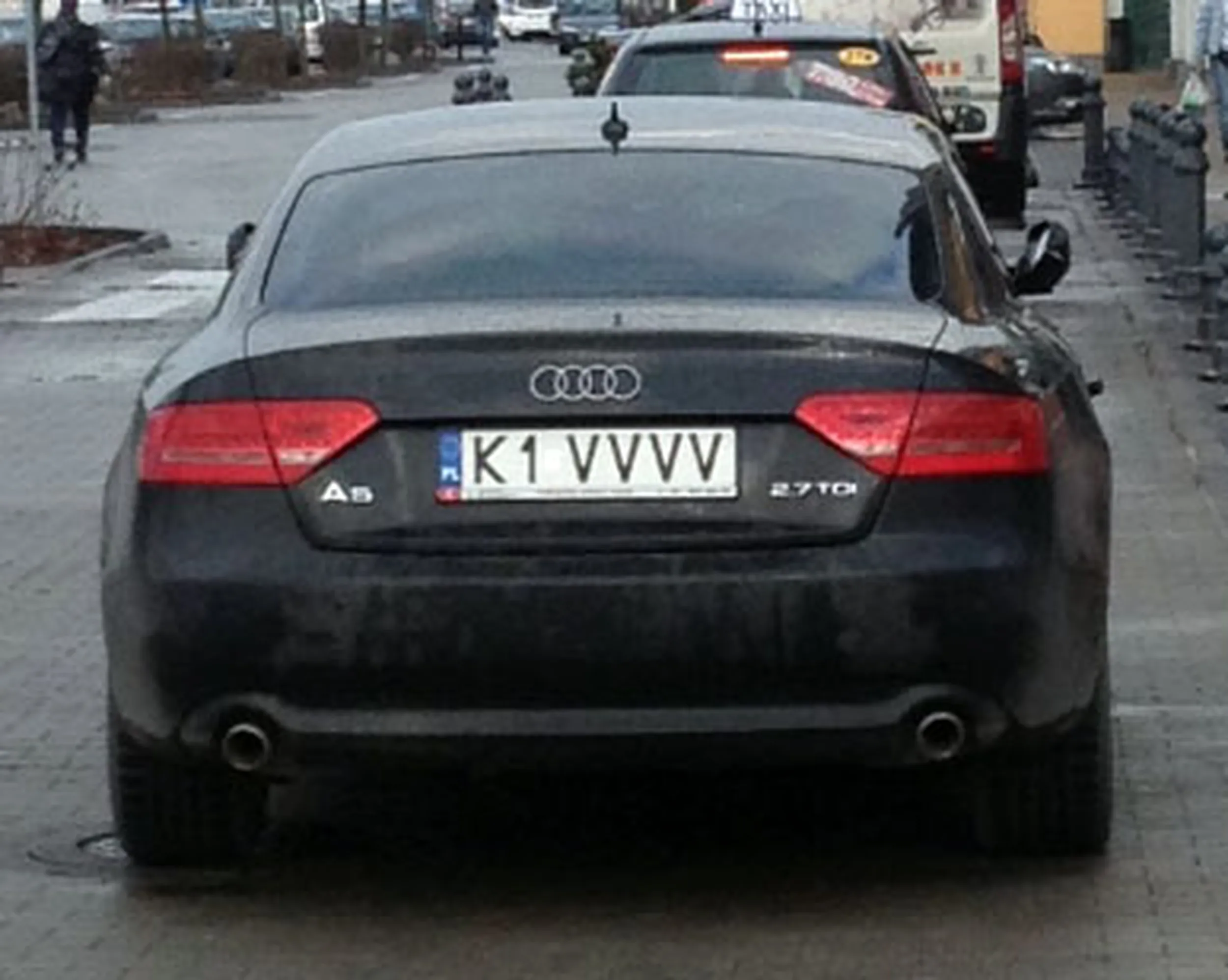 Fajny numer, blacha K1 VVVV