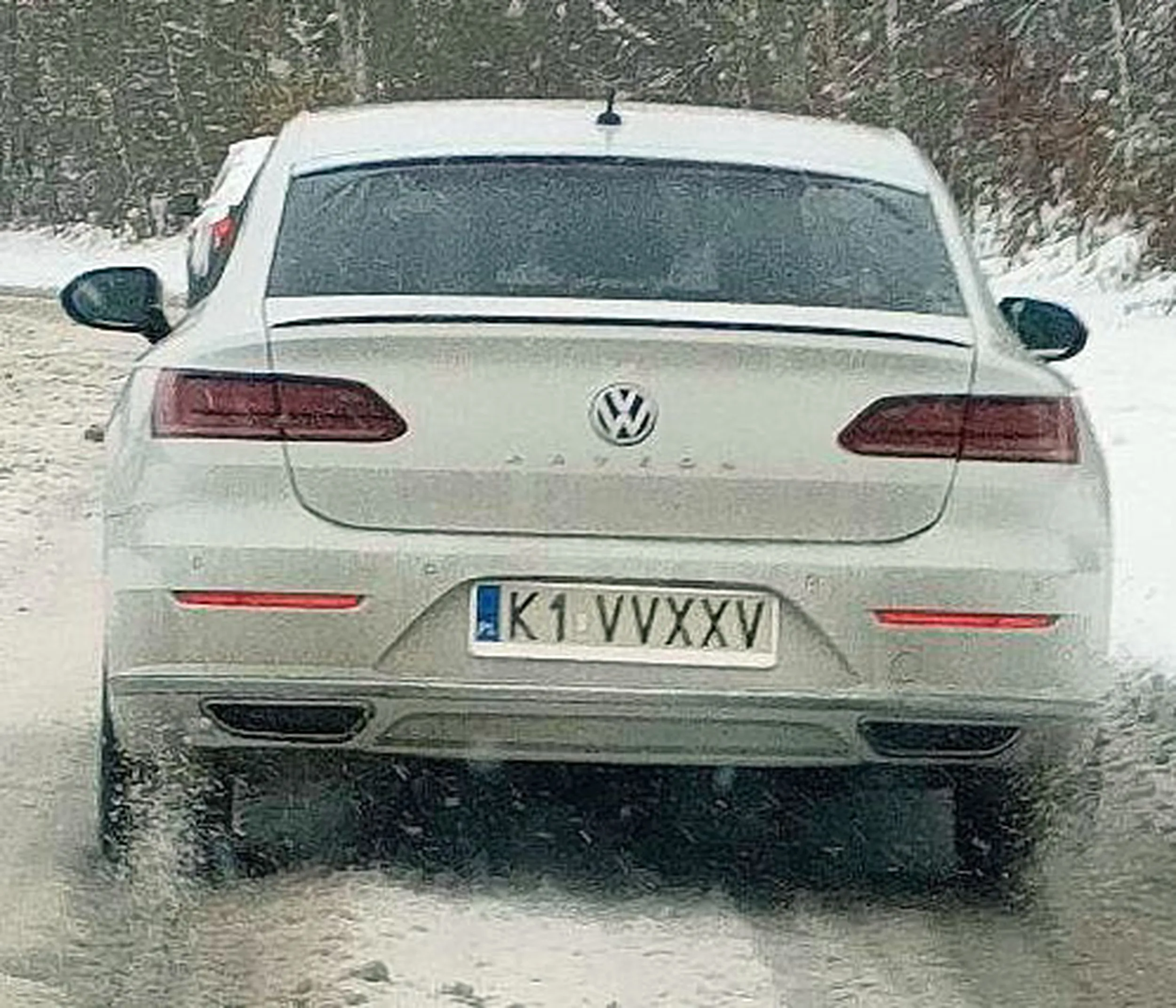 Fajny numer, blacha K1 VVXXV