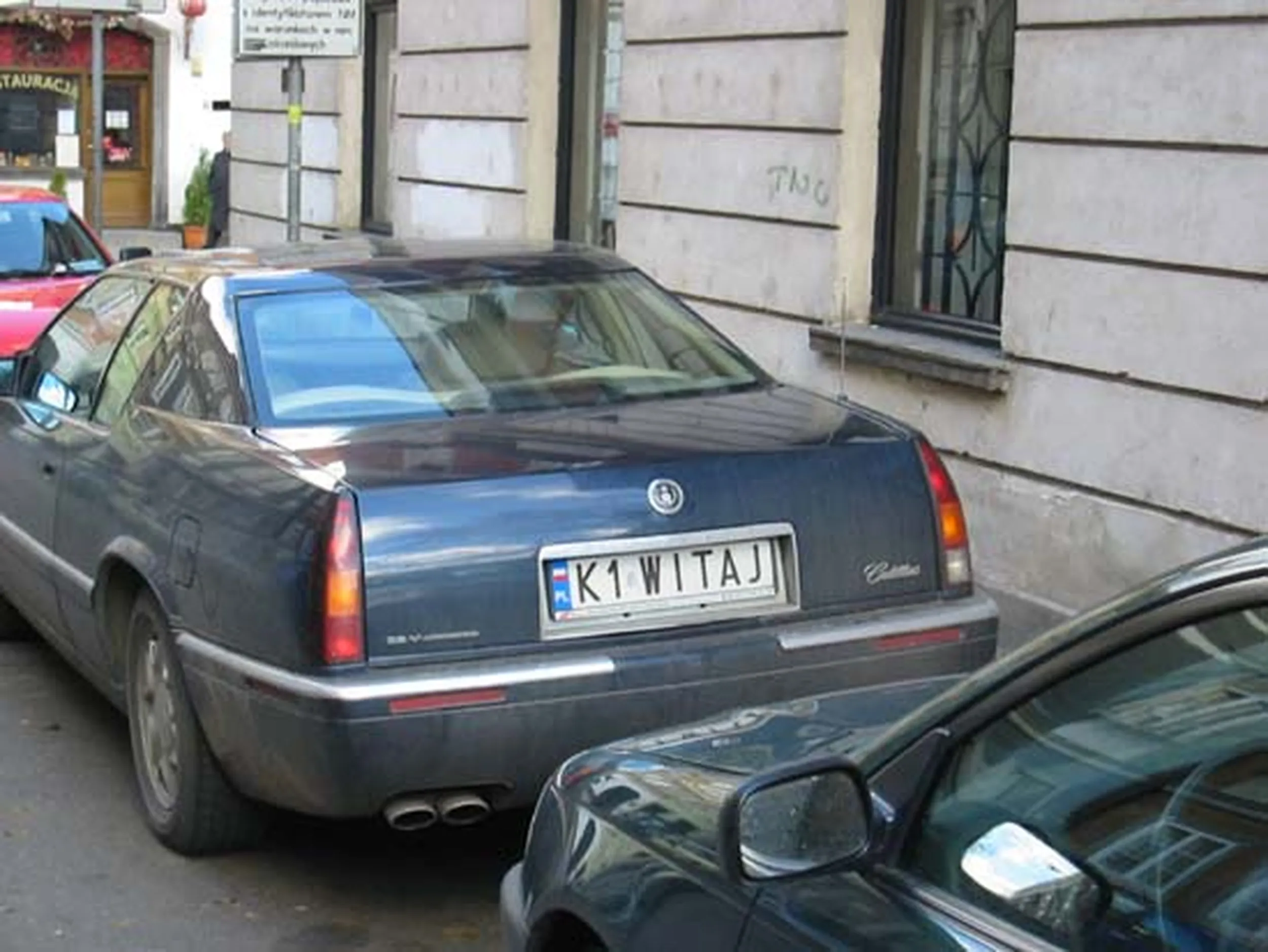 Fajny numer, blacha K1 WITAJ