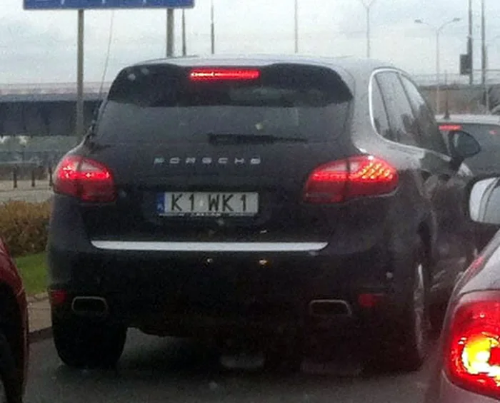 Fajny numer, blacha K1 WK1