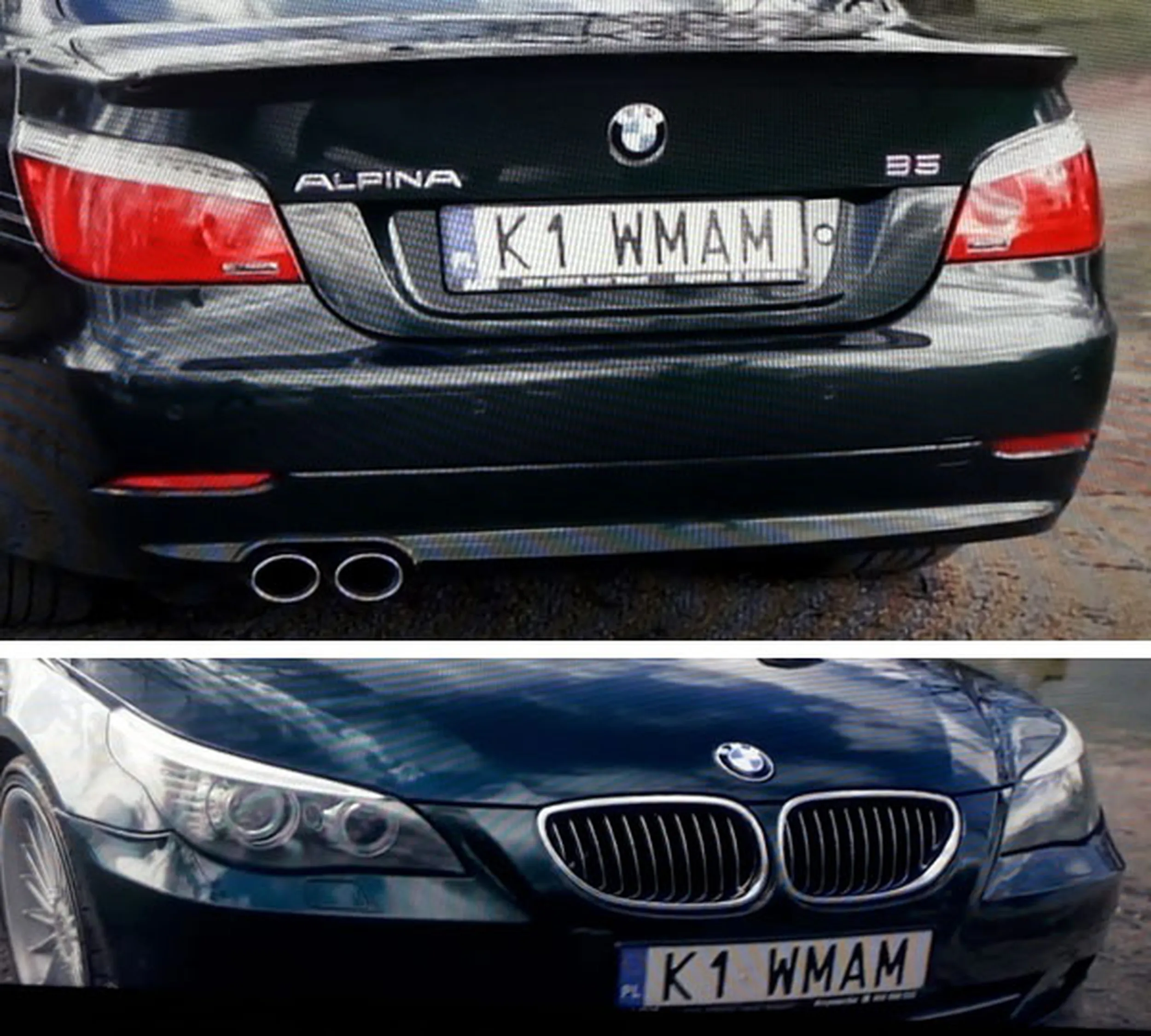 Fajny numer, blacha K1 WMAM