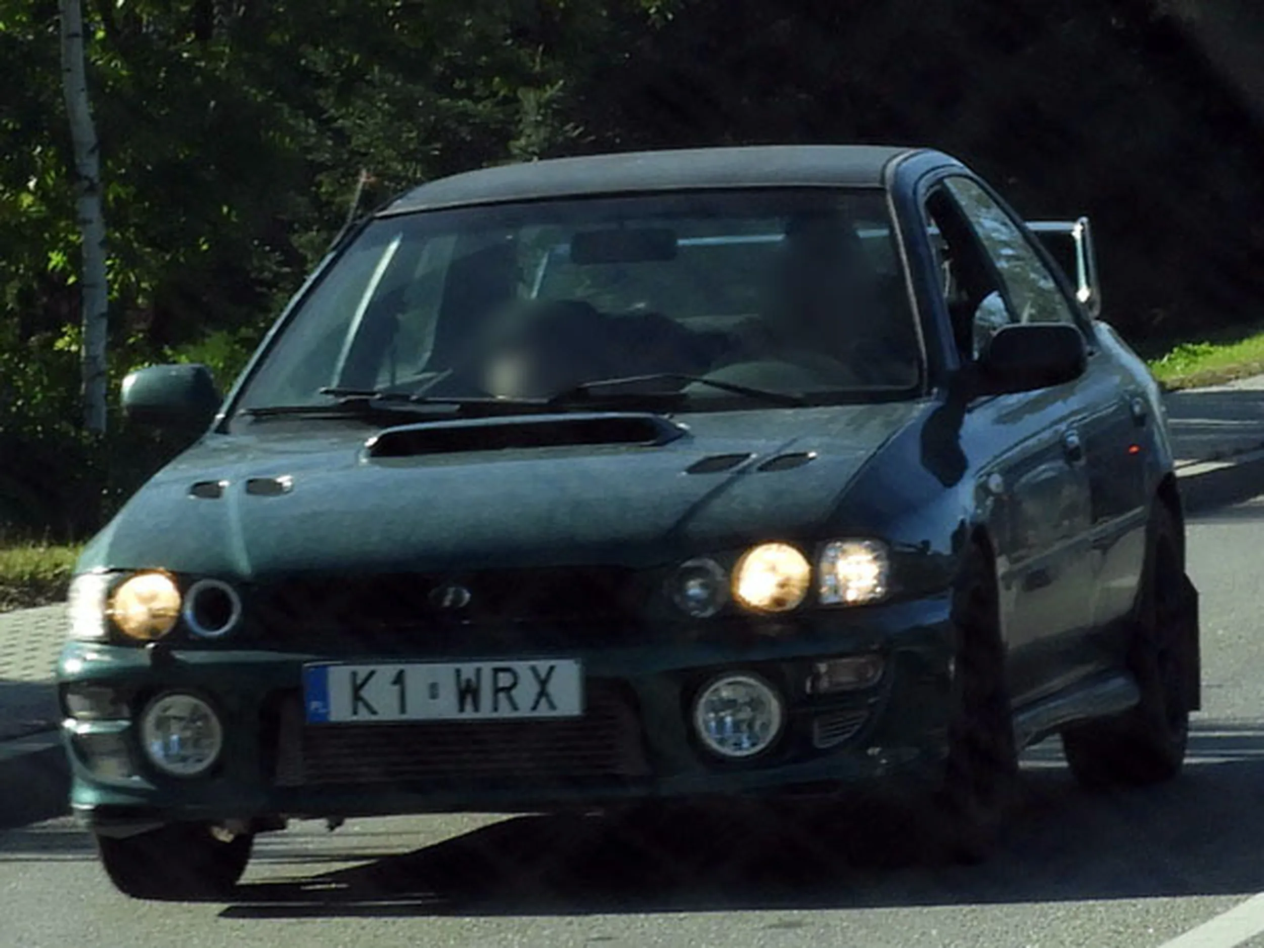 Fajny numer, blacha K1 WRX