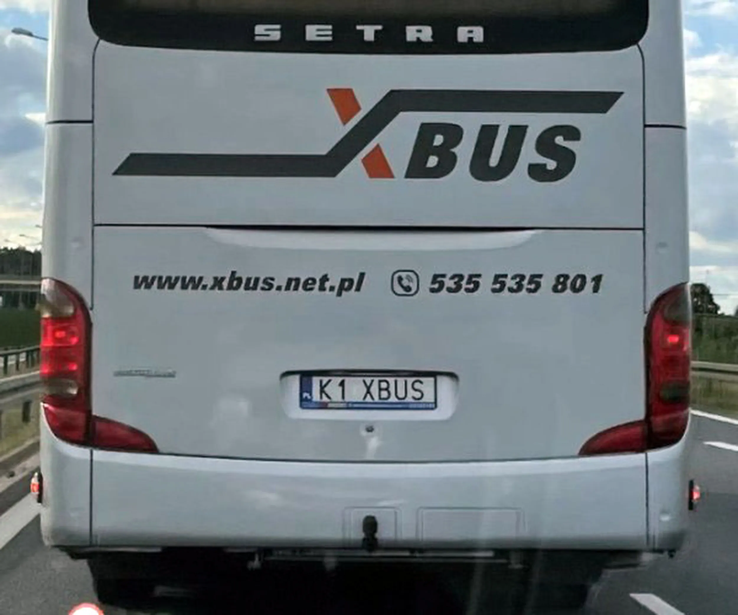 Fajny numer, blacha K1 XBUS