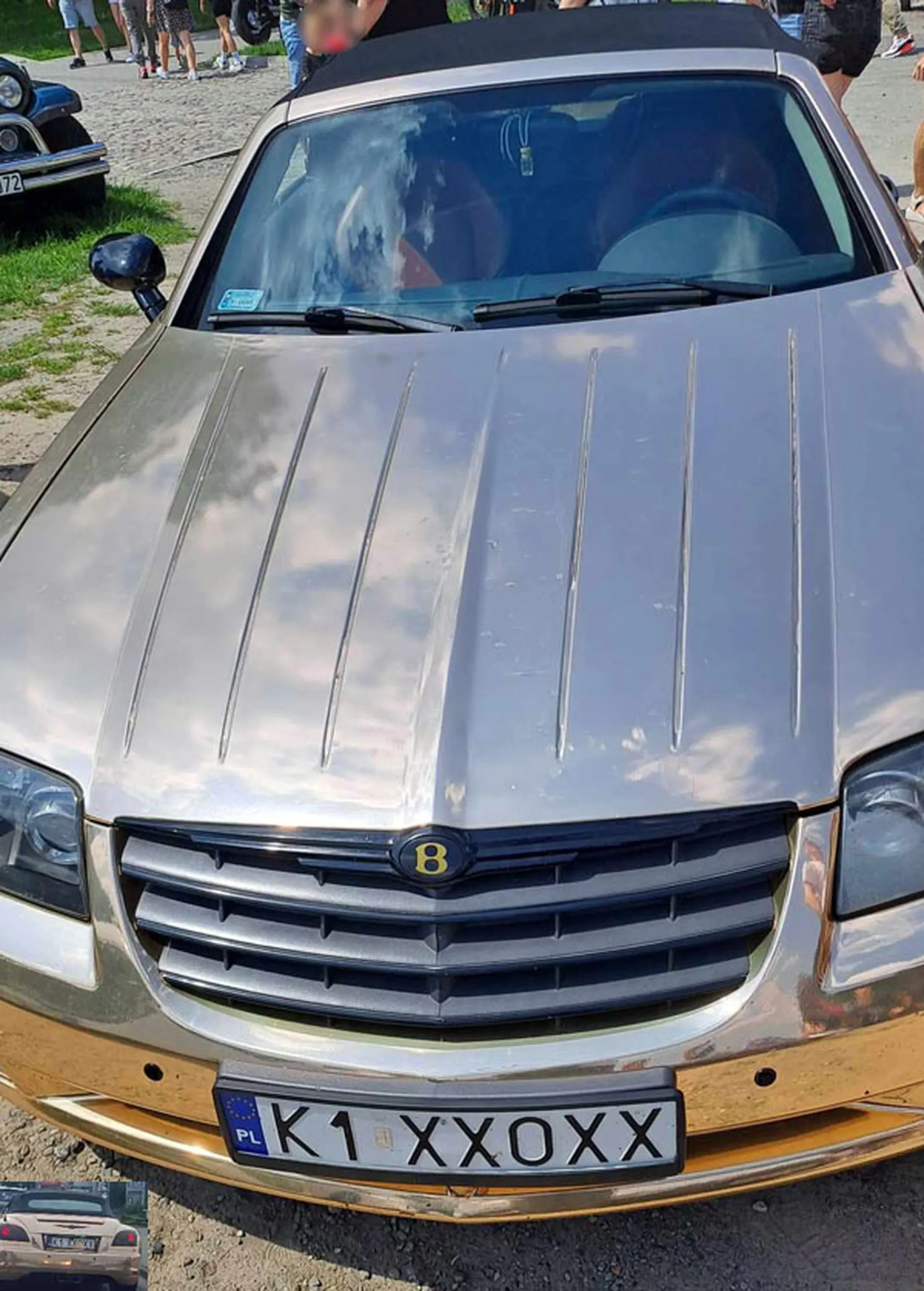 Fajny numer, blacha K1 XXOXX