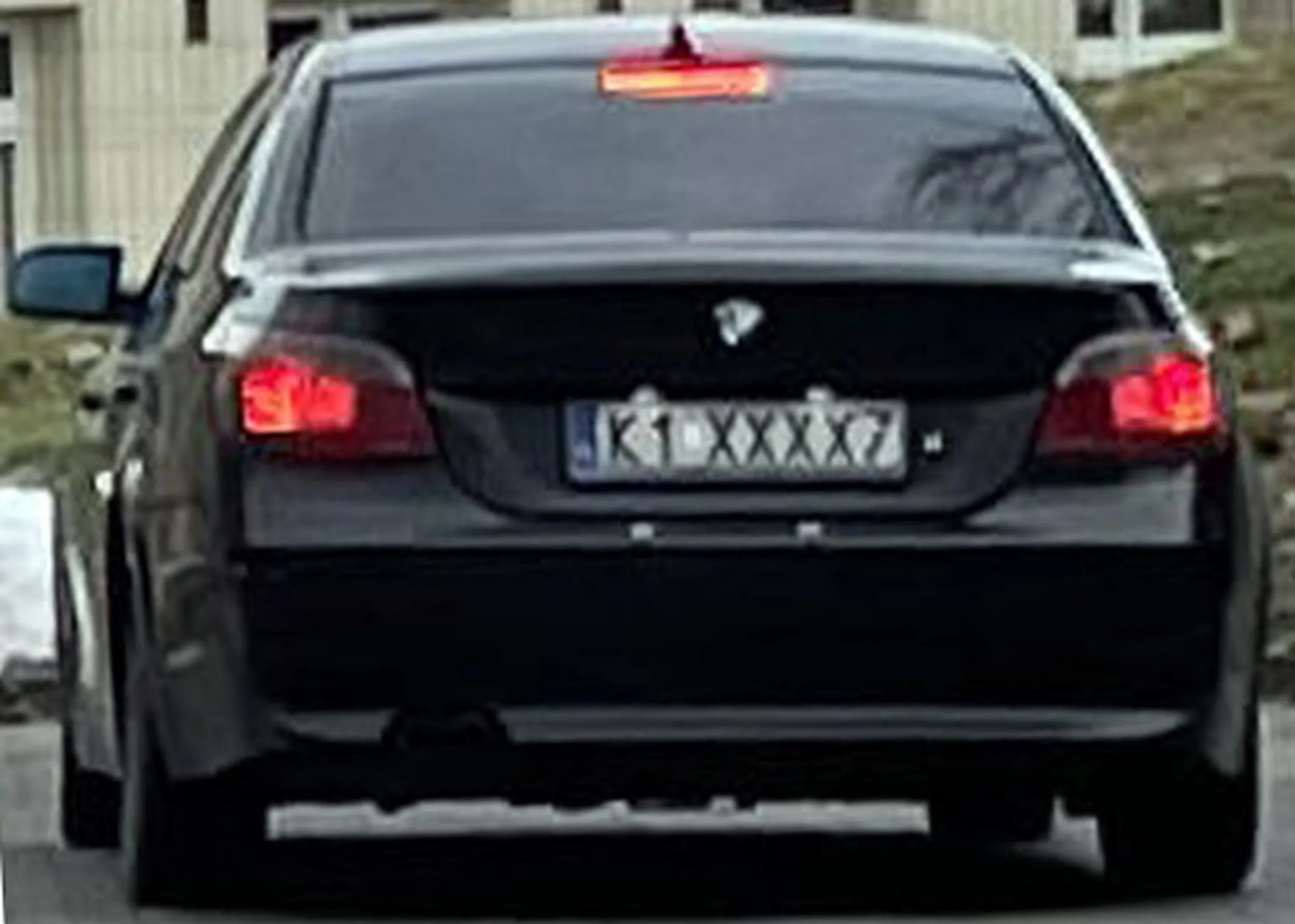 Fajny numer, blacha K1 XXXX7