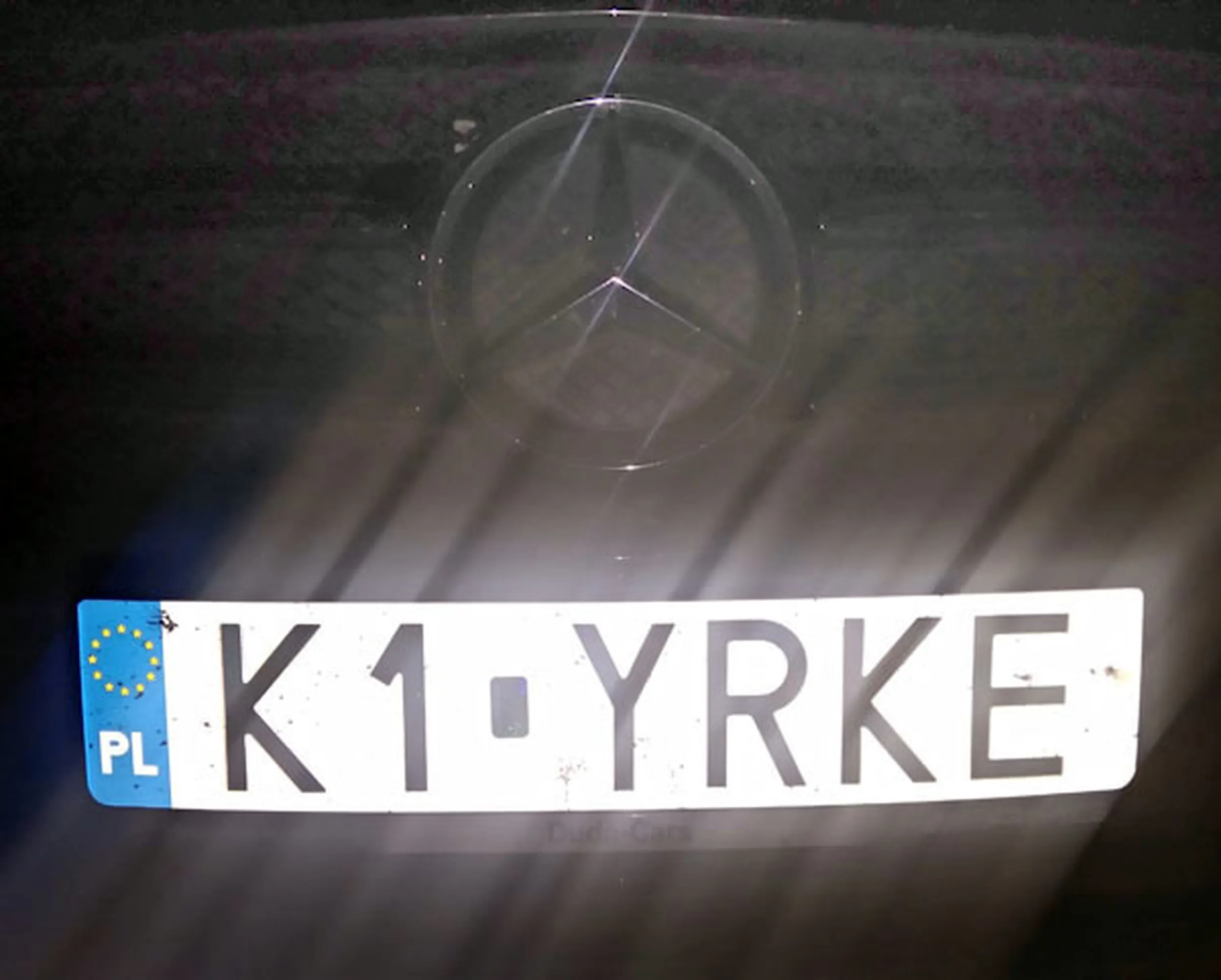 Fajny numer, blacha K1 YRKE