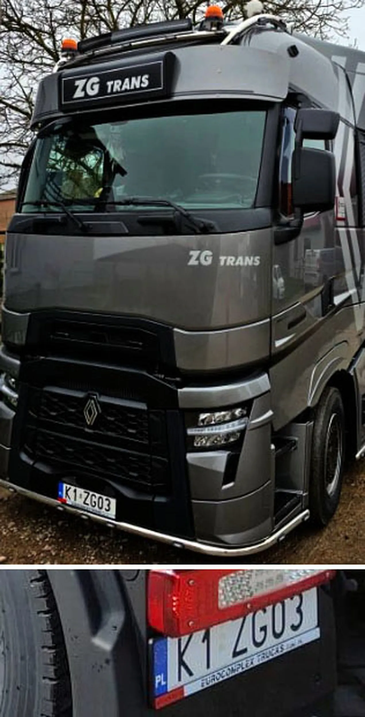 Fajny numer, blacha K1 ZG03