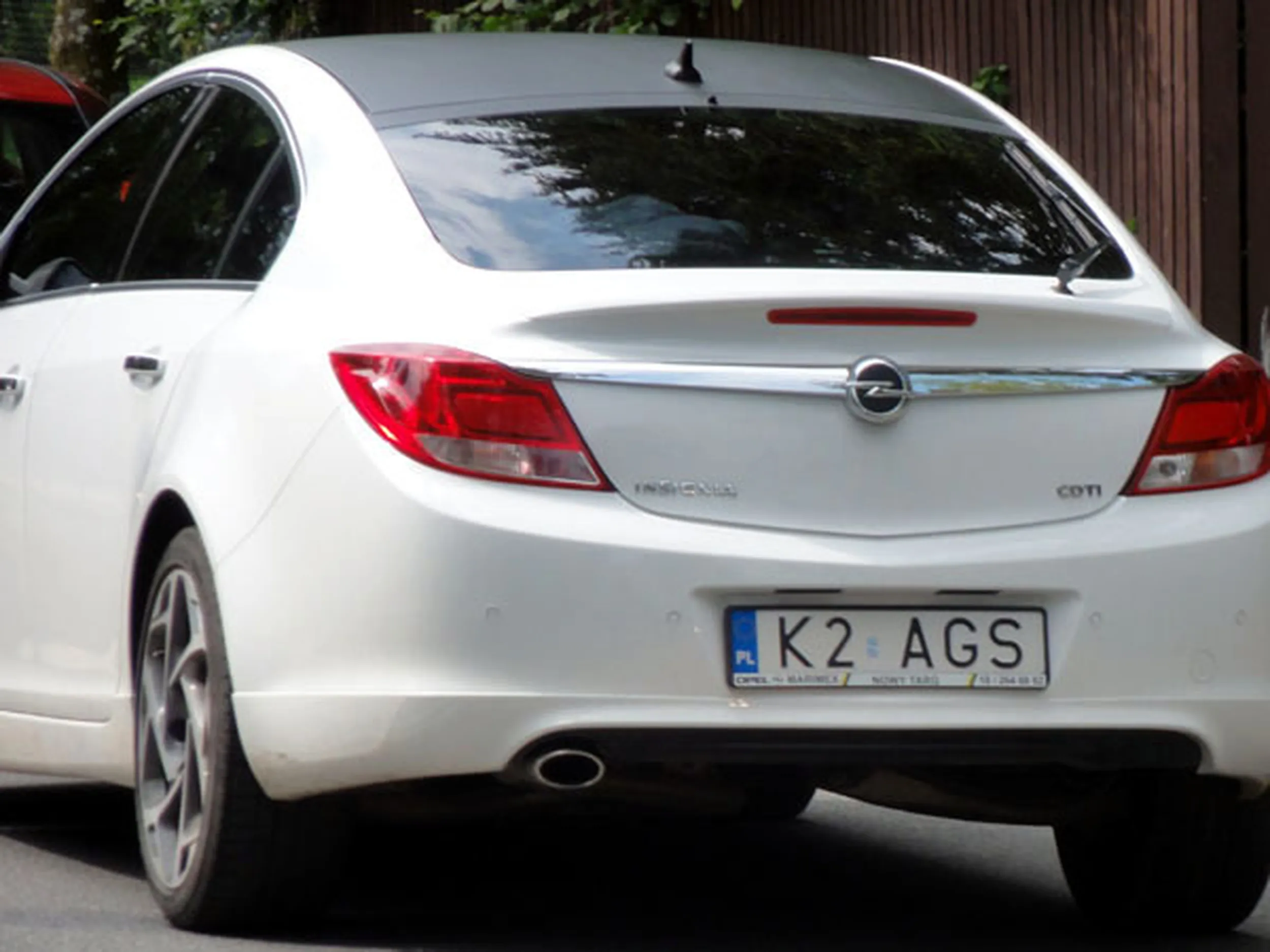 Fajny numer, blacha K2 AGS