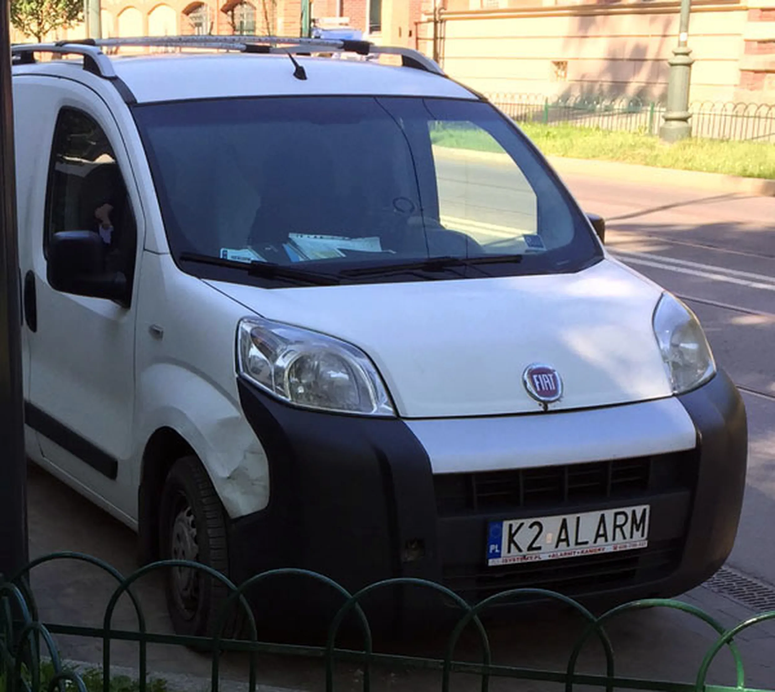 Fajny numer, blacha K2 ALARM