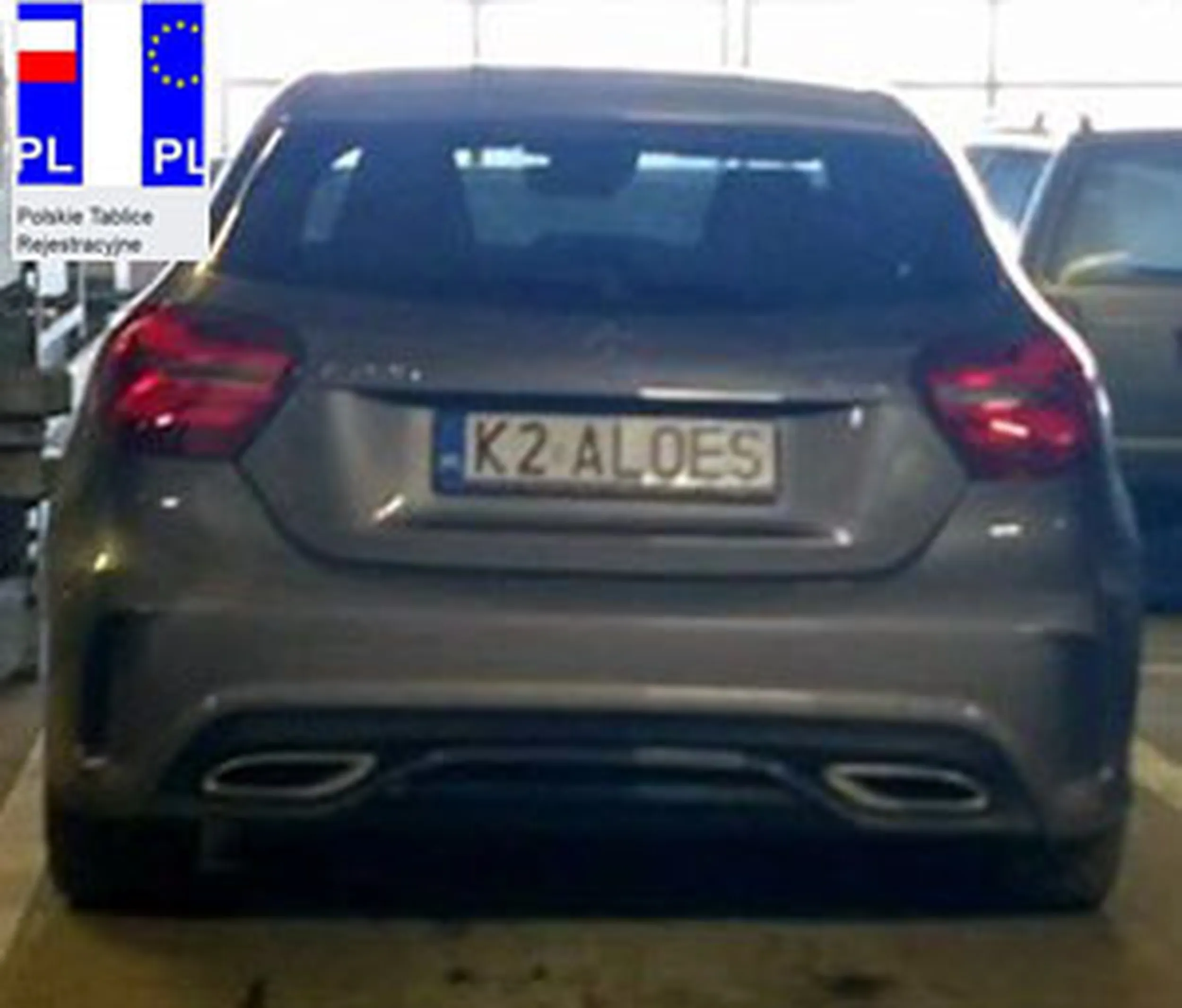 Fajny numer, blacha K2 ALOES