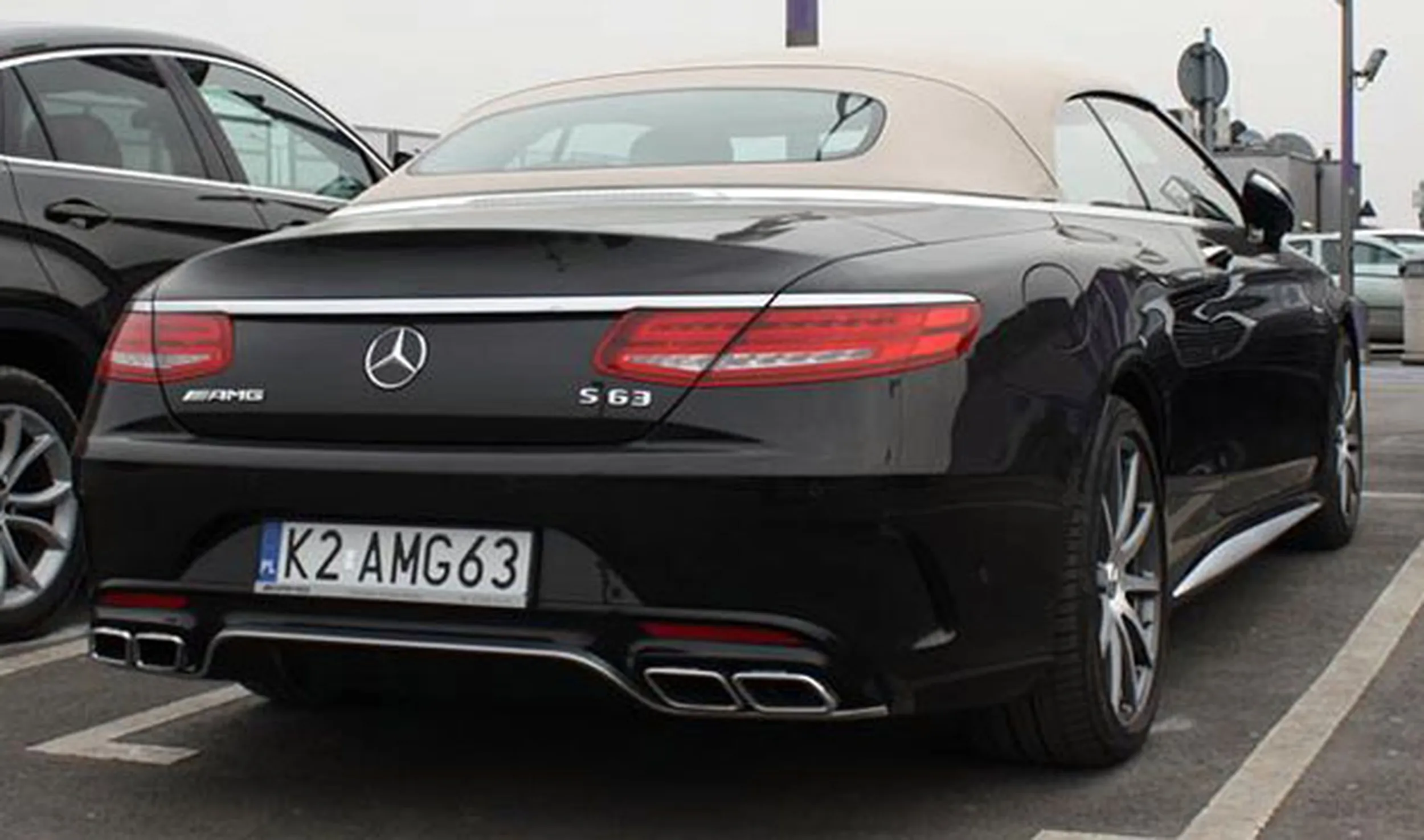 Fajny numer, blacha K2 AMG63