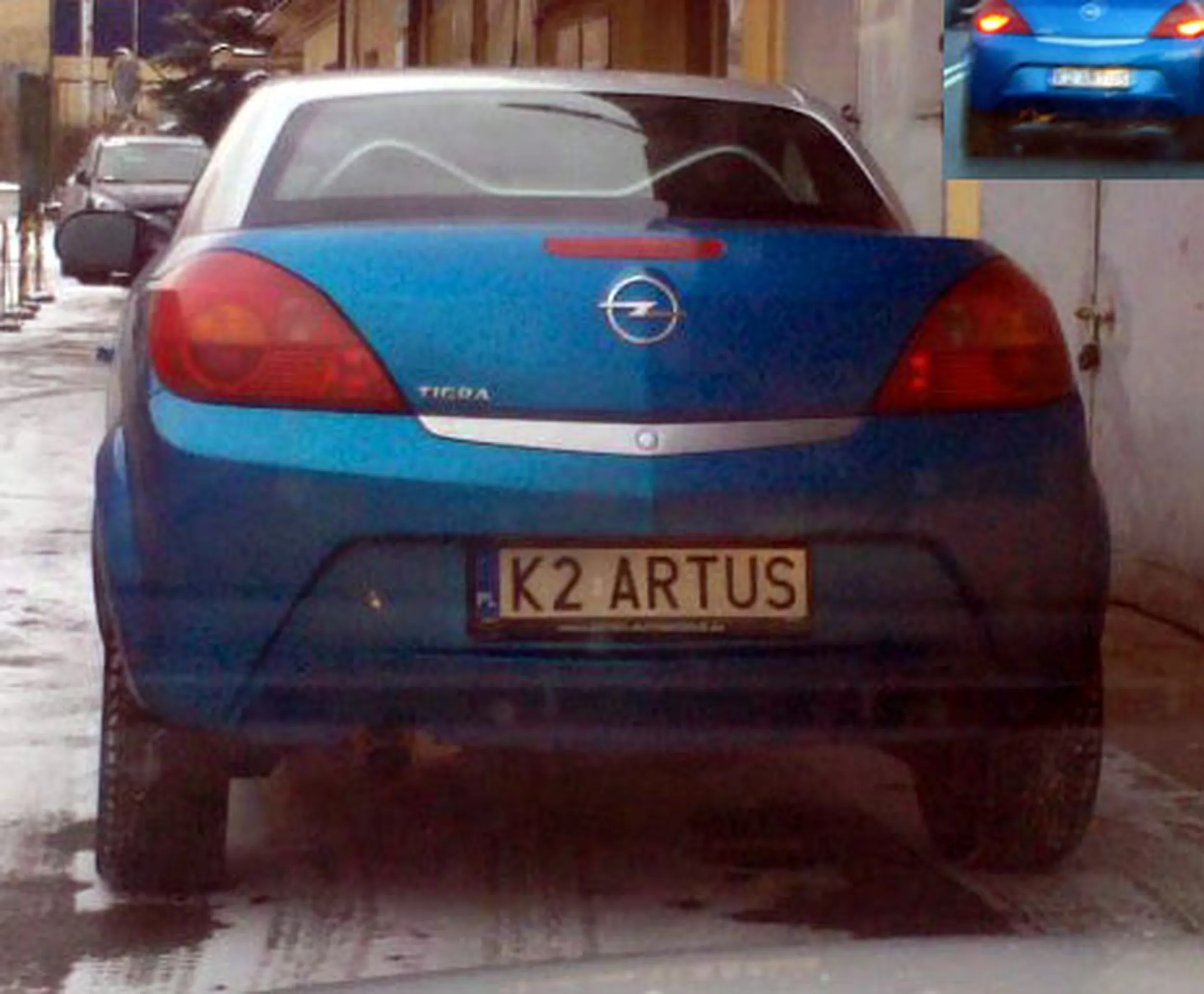 Fajny numer, blacha K2 ARTUS