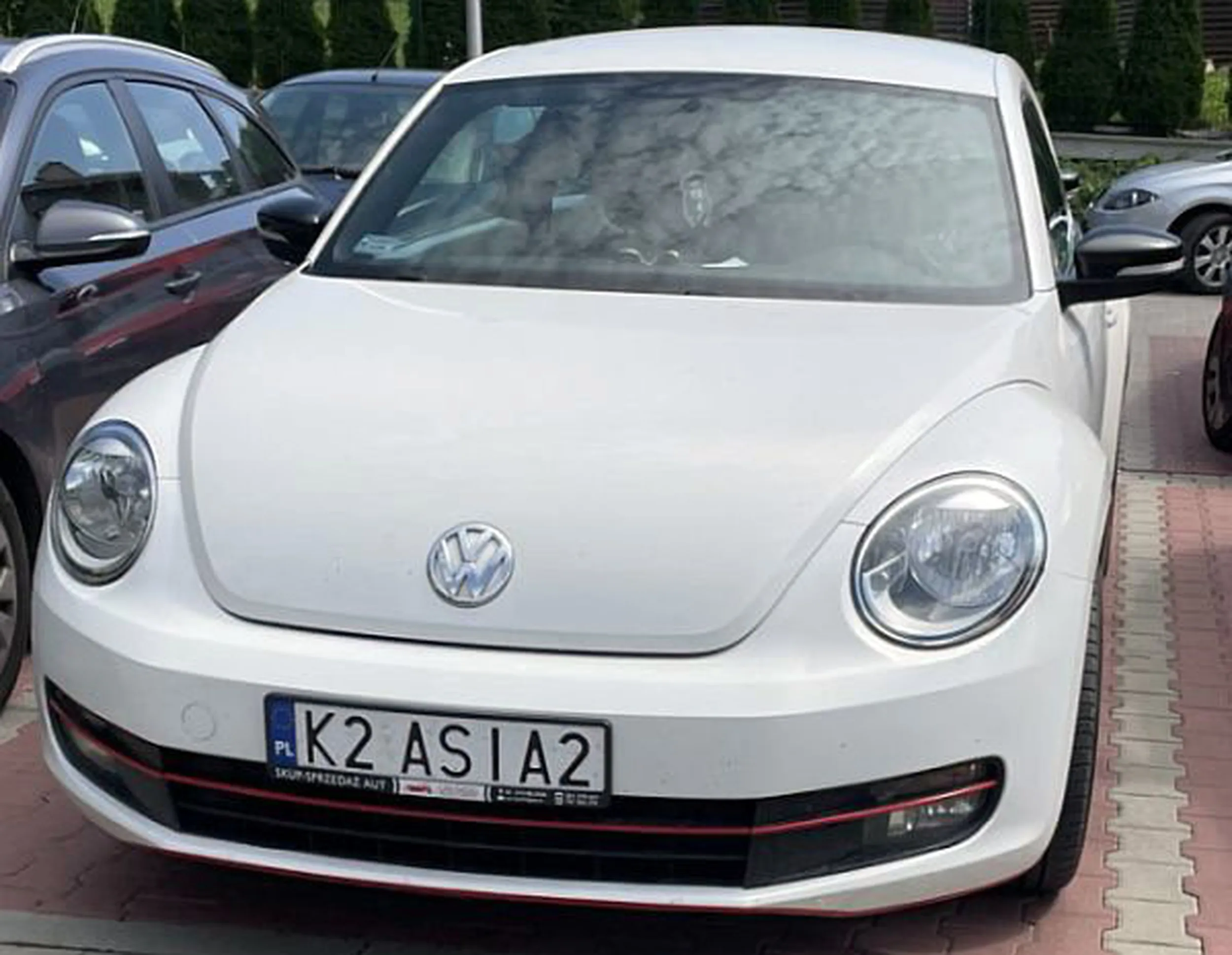 Fajny numer, blacha K2 ASIA2