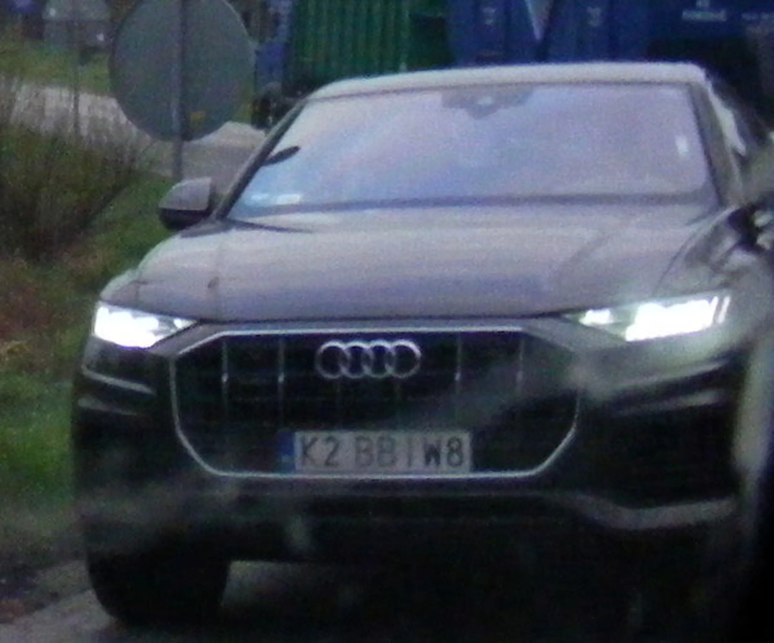 Fajny numer, blacha K2 BBIW8