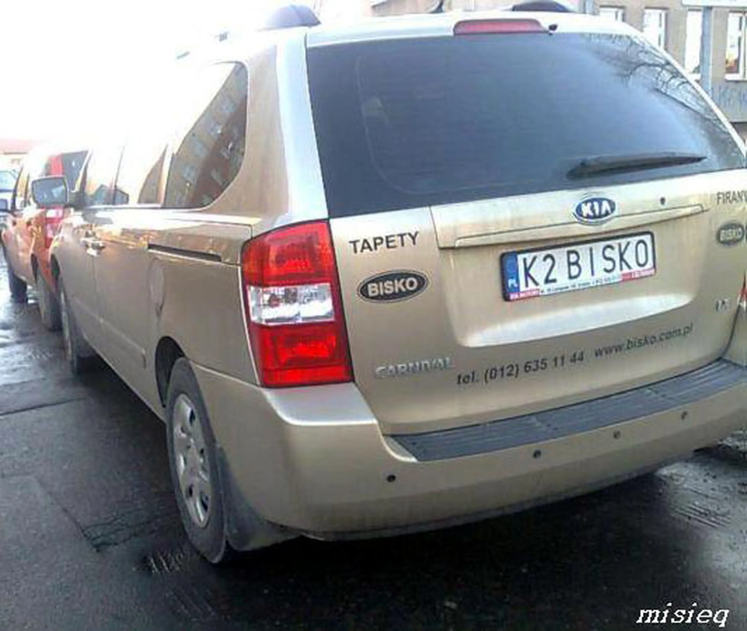 Fajny numer, blacha K2 BISKO