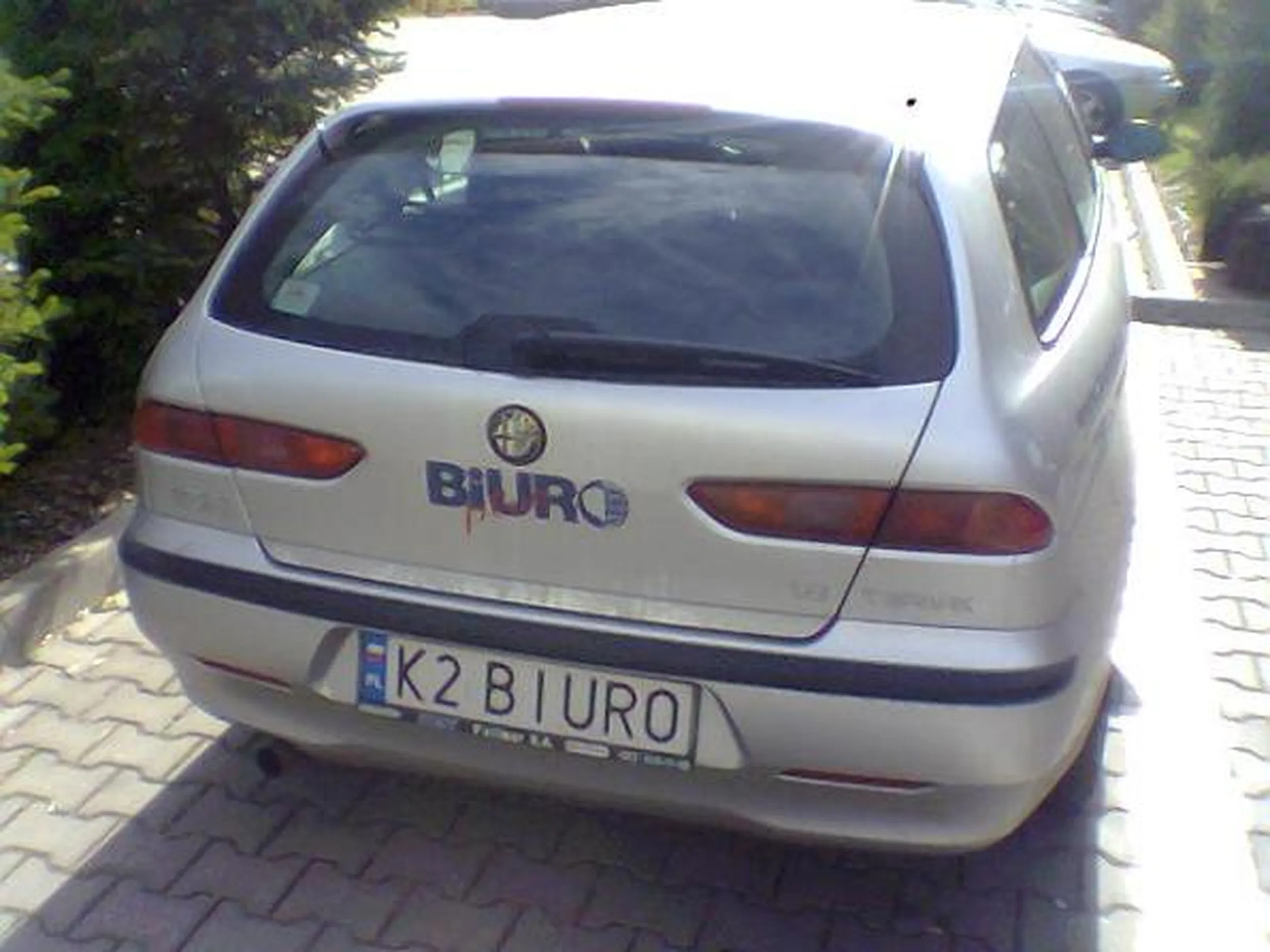 Fajny numer, blacha K2 BIURO