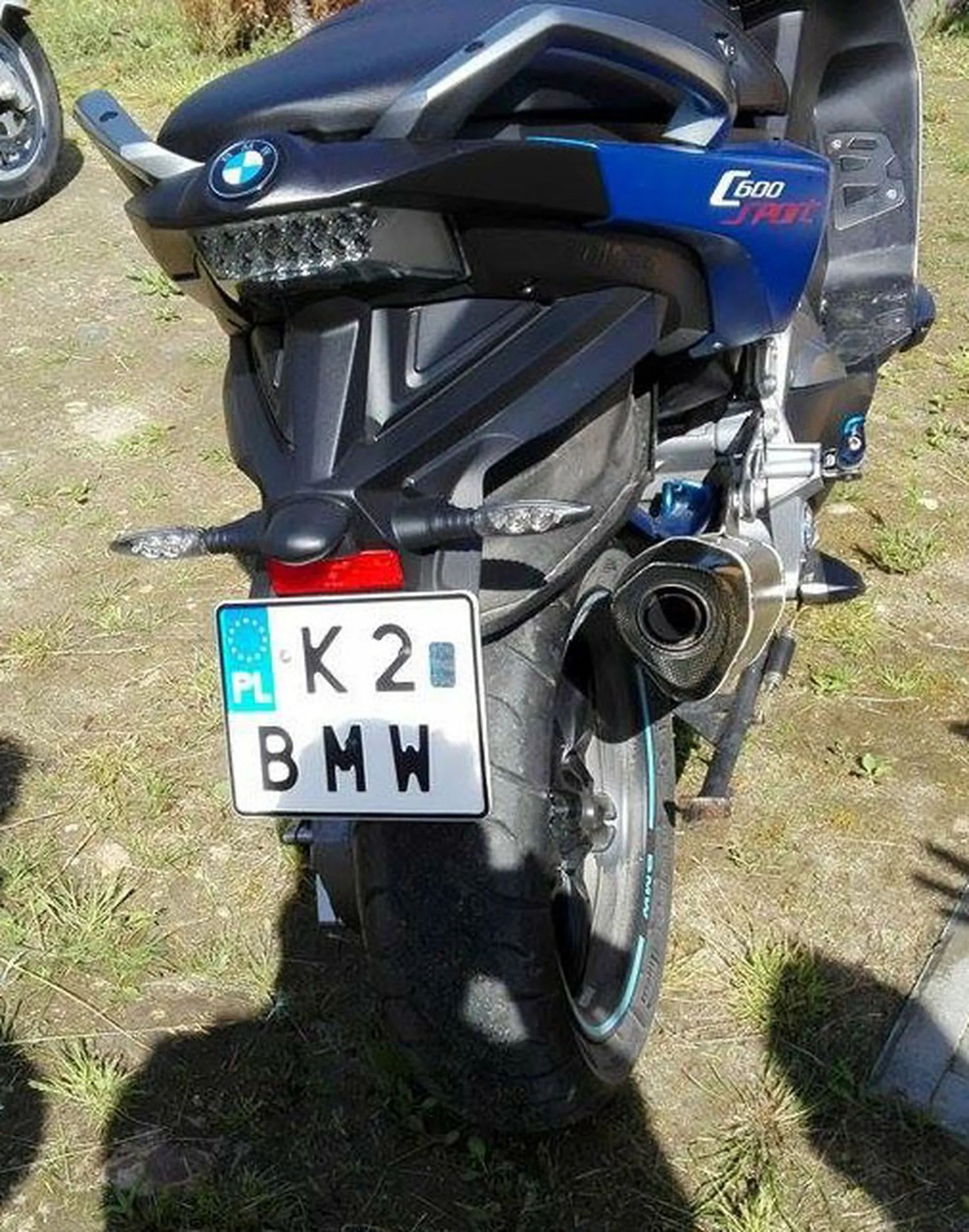 Fajny numer, blacha K2 BMW