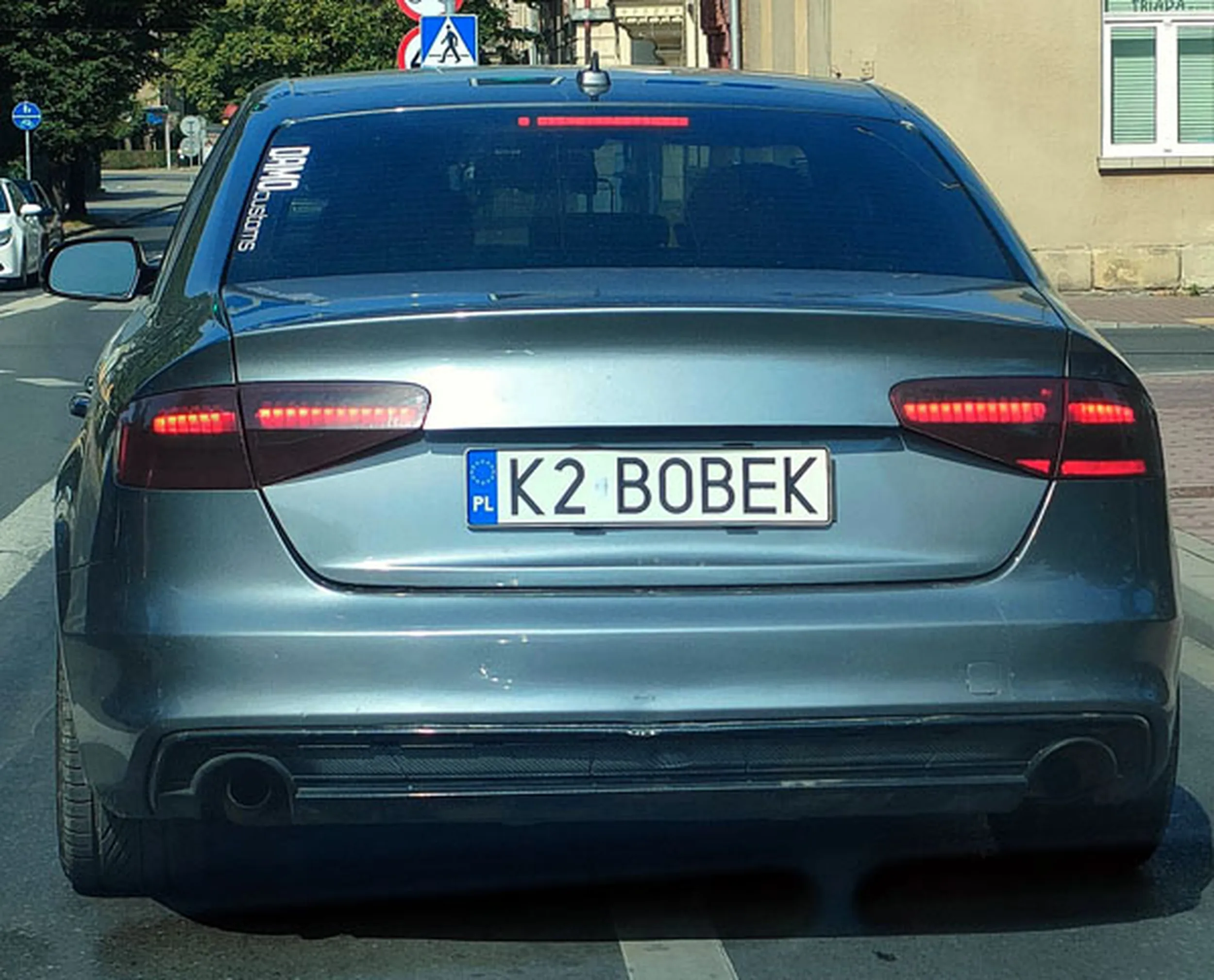 Fajny numer, blacha K2 BOBEK