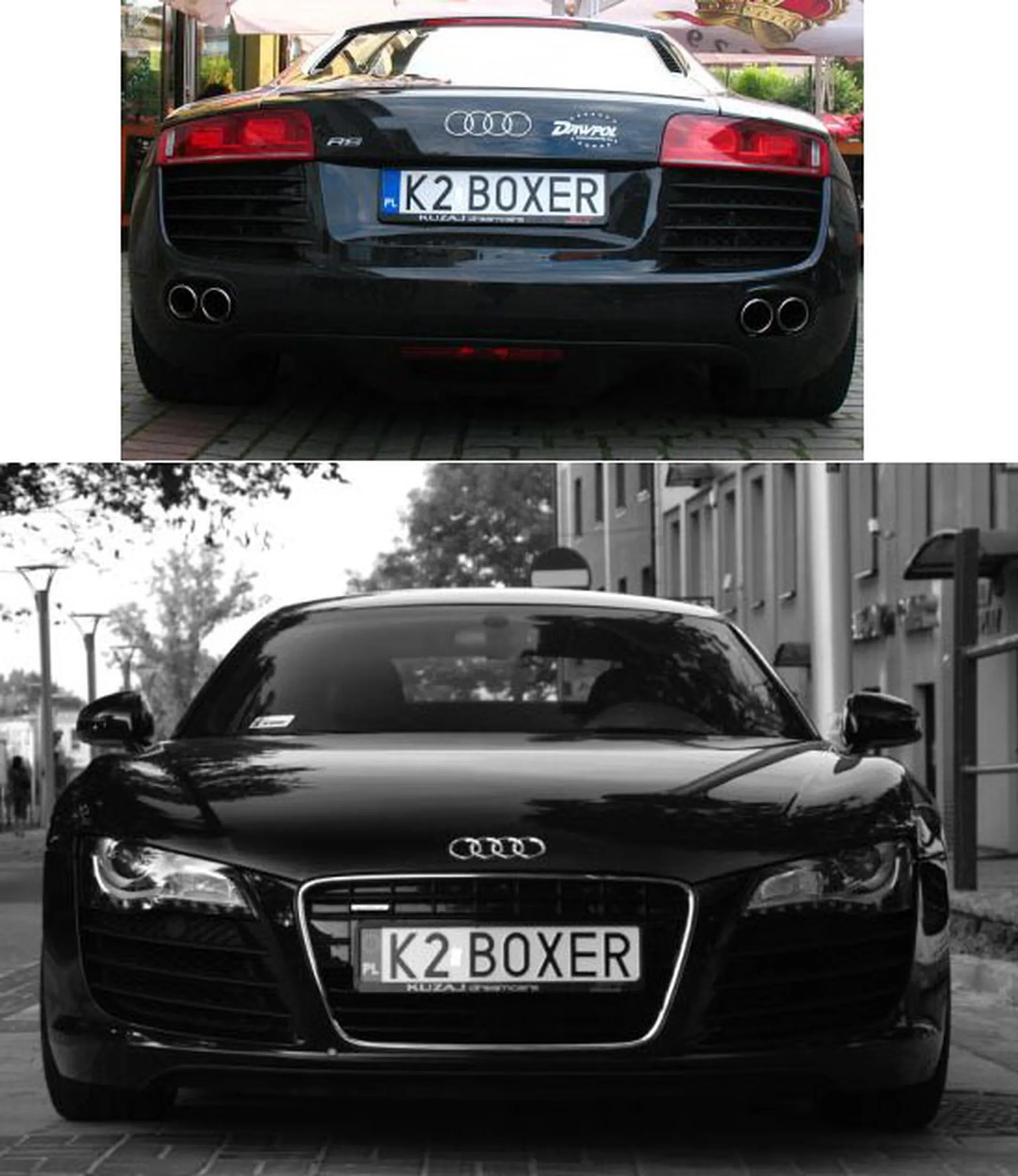 Fajny numer, blacha K2 BOXER