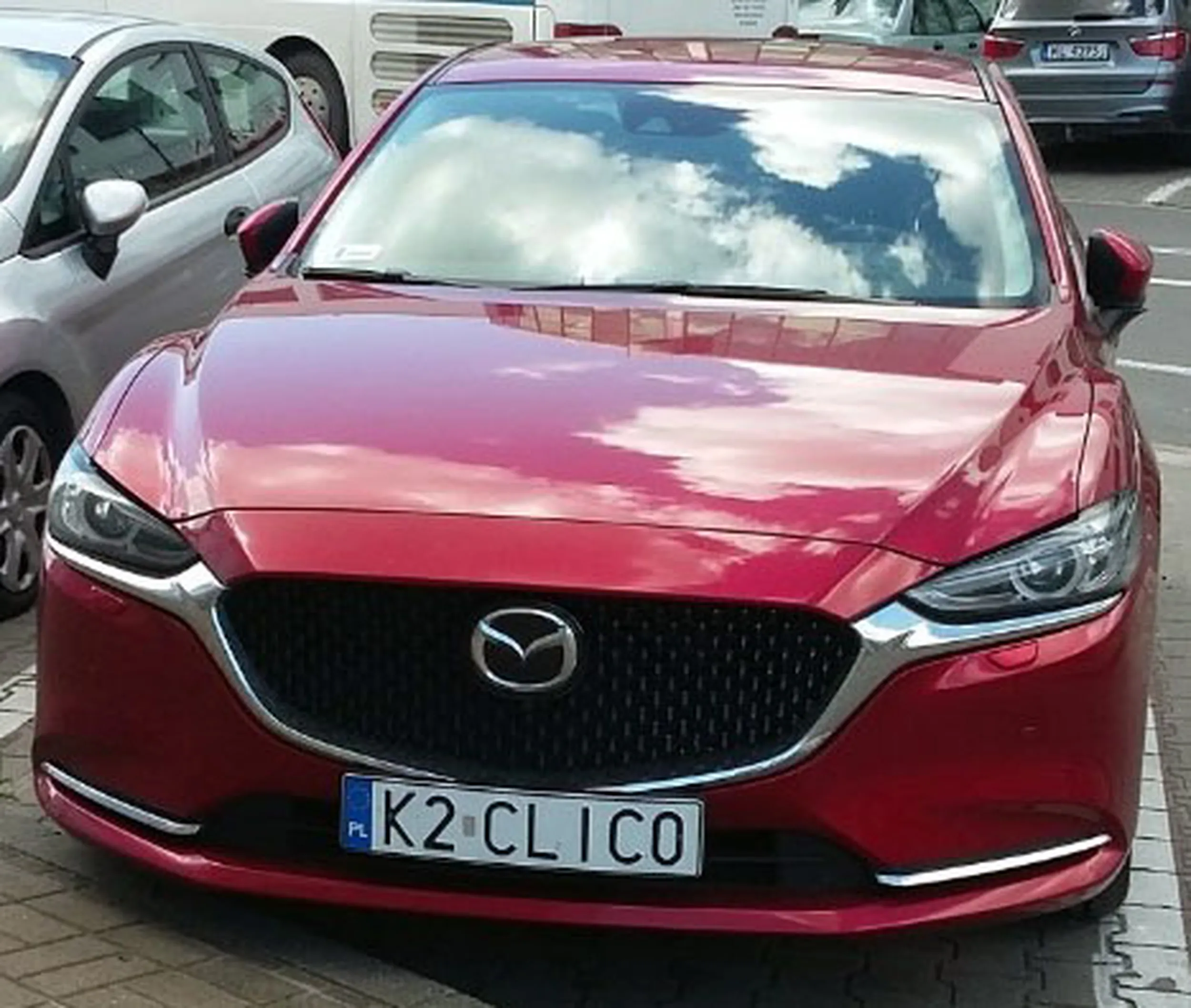 Fajny numer, blacha K2 CLIC0