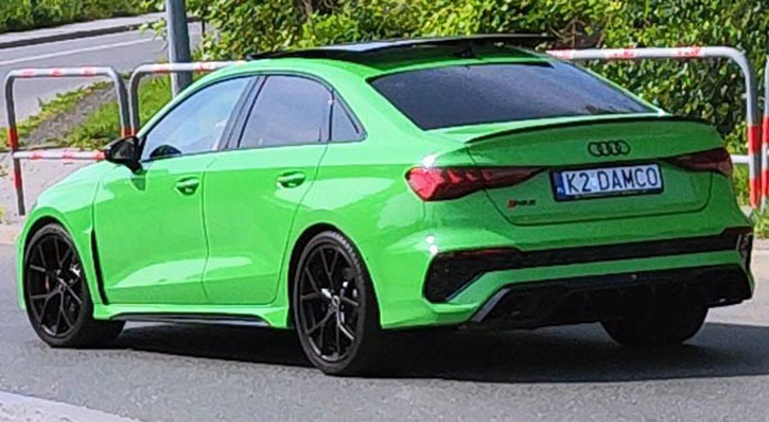 Fajny numer, blacha K2 DAMCO