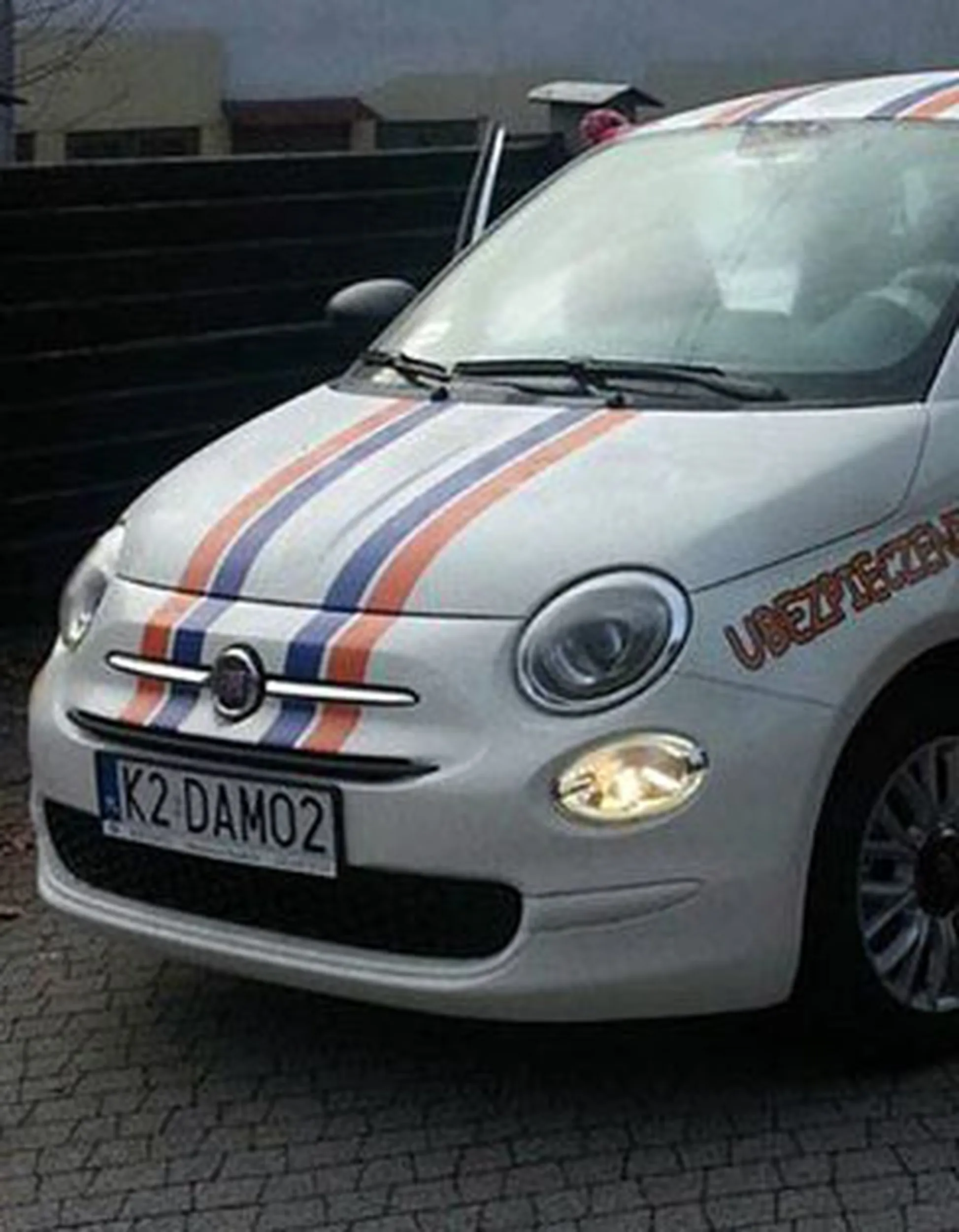 Fajny numer, blacha K2 DAMO2