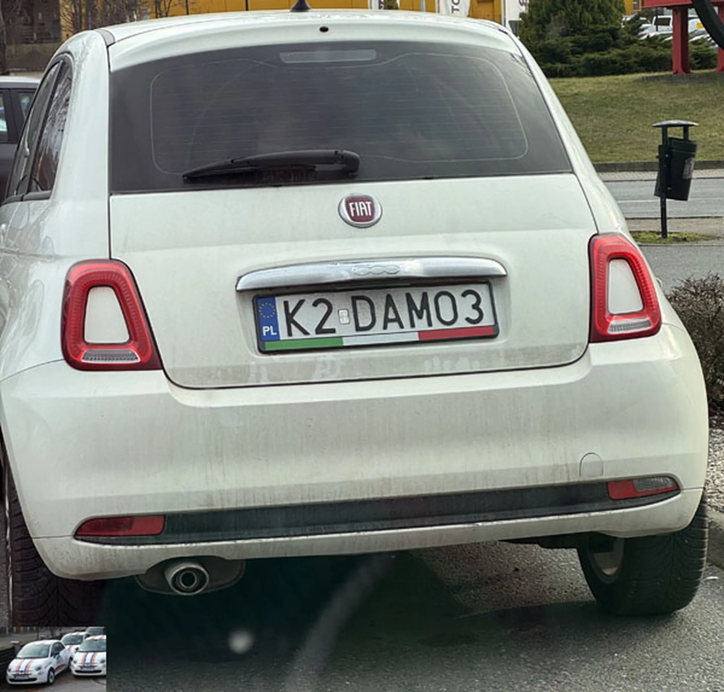 Fajny numer, blacha K2 DAMO3