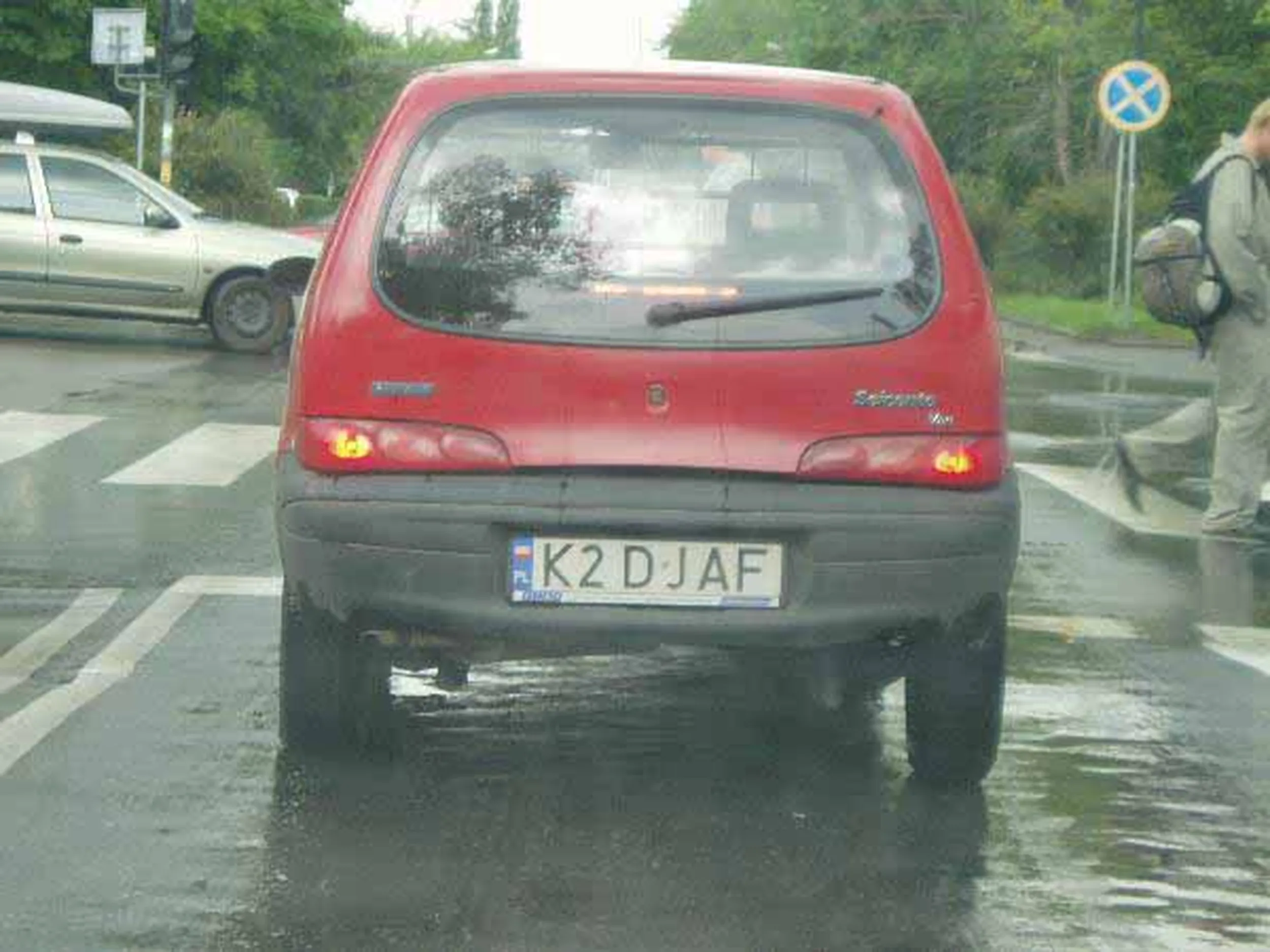 Fajny numer, blacha K2 DJAF