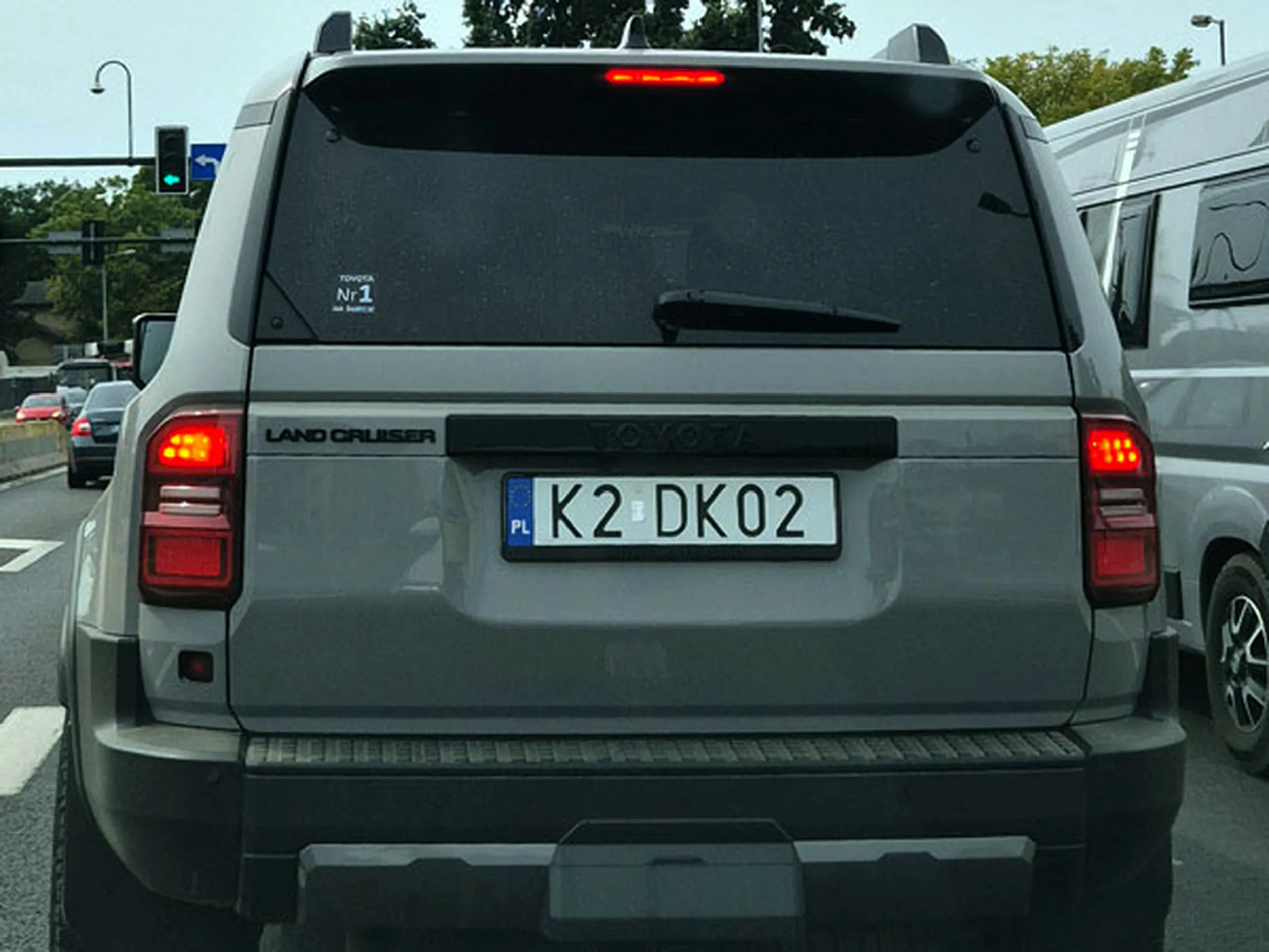 Fajny numer, blacha K2 DK02