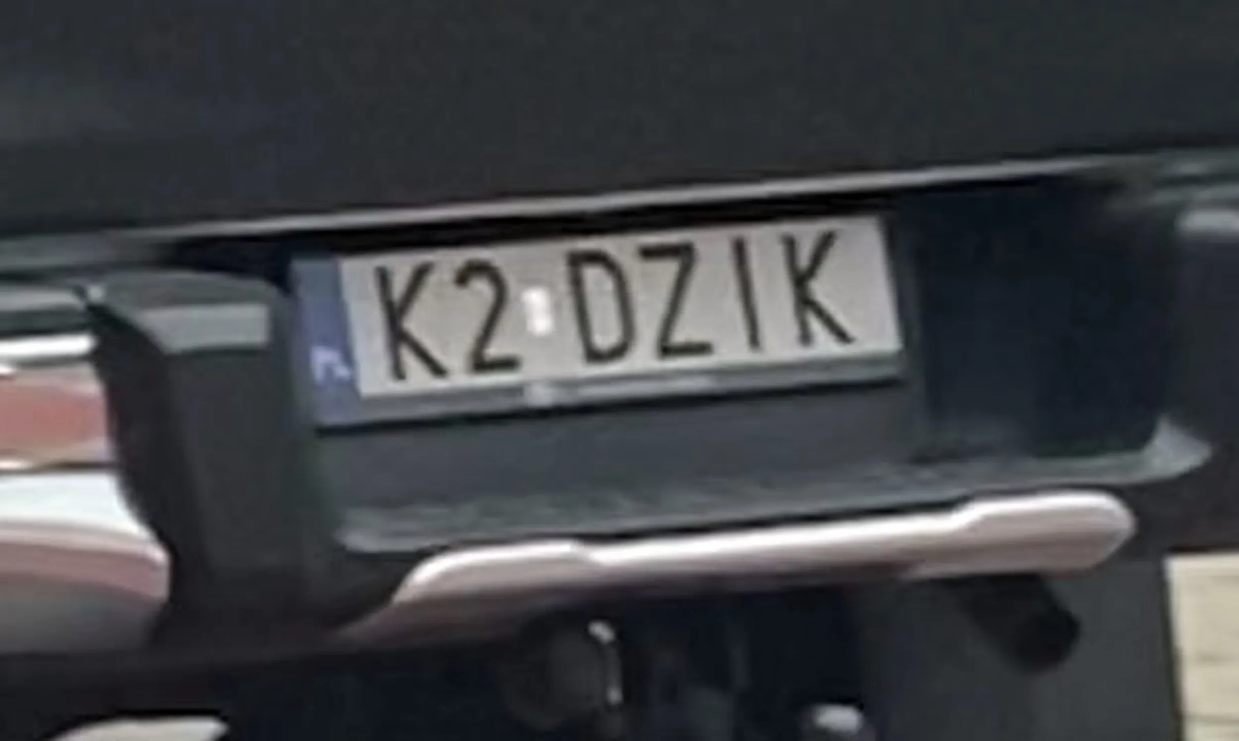 Fajny numer, blacha K2 DZIK