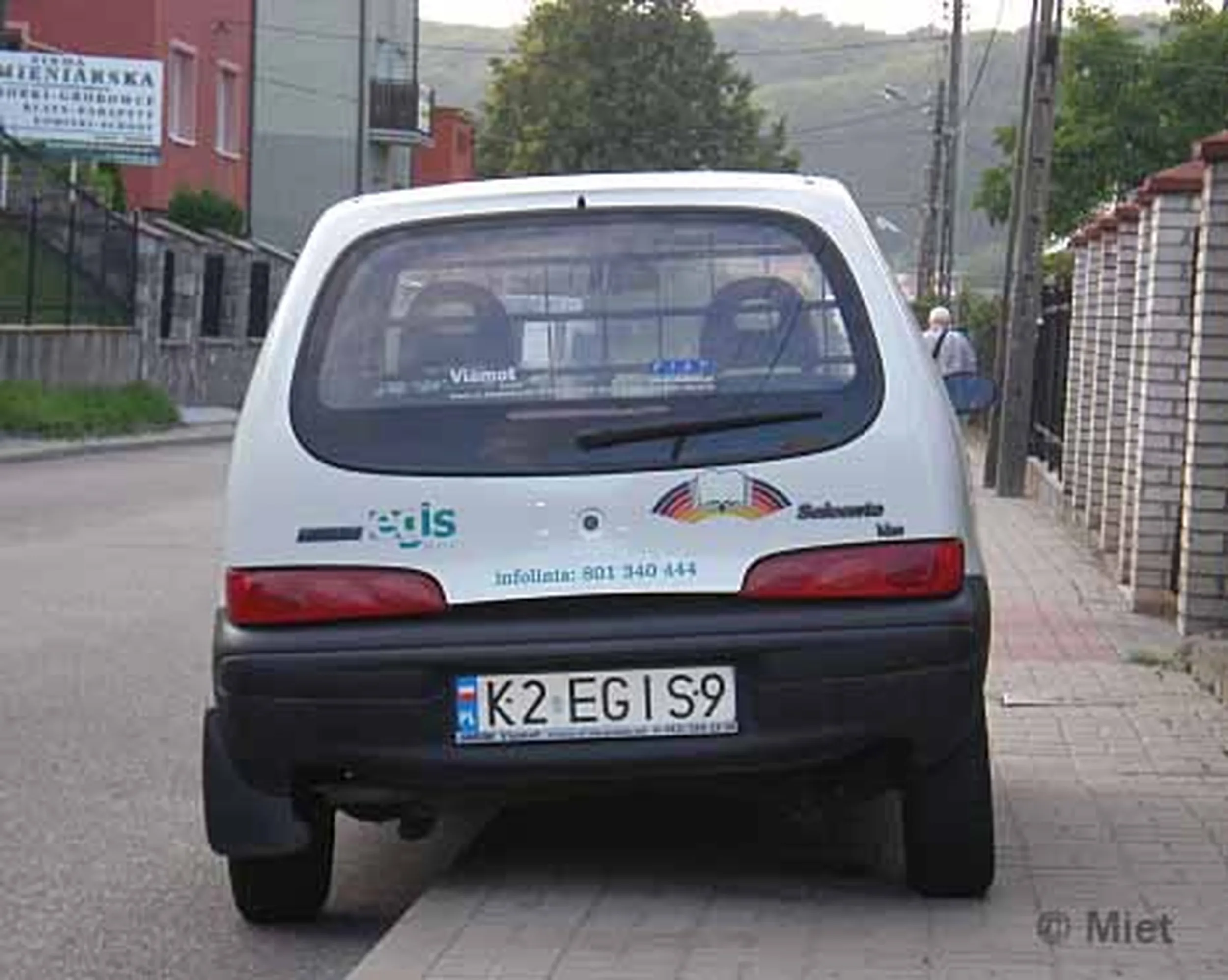 Fajny numer, blacha K2 EGIS9