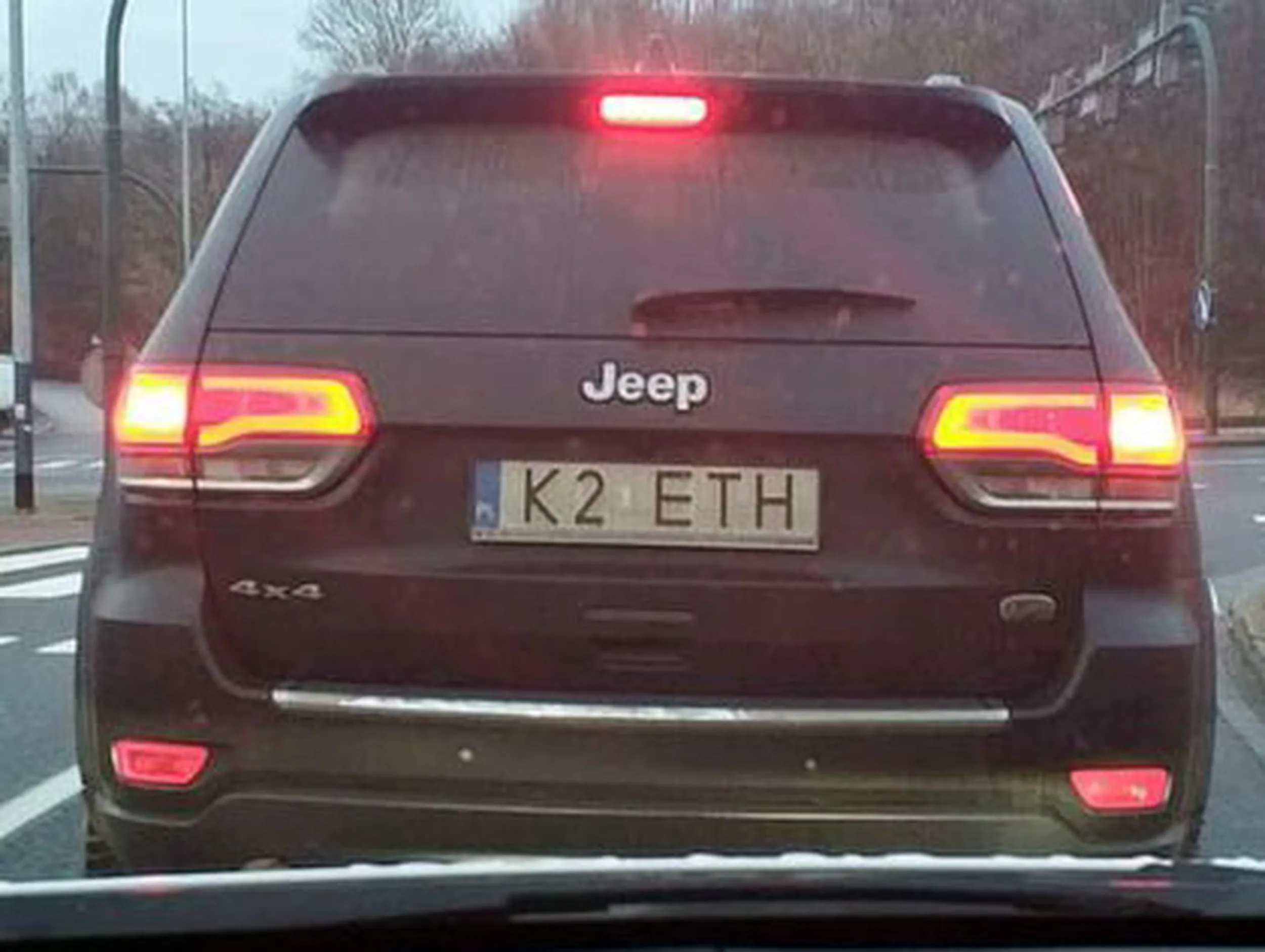 Fajny numer, blacha K2 ETH