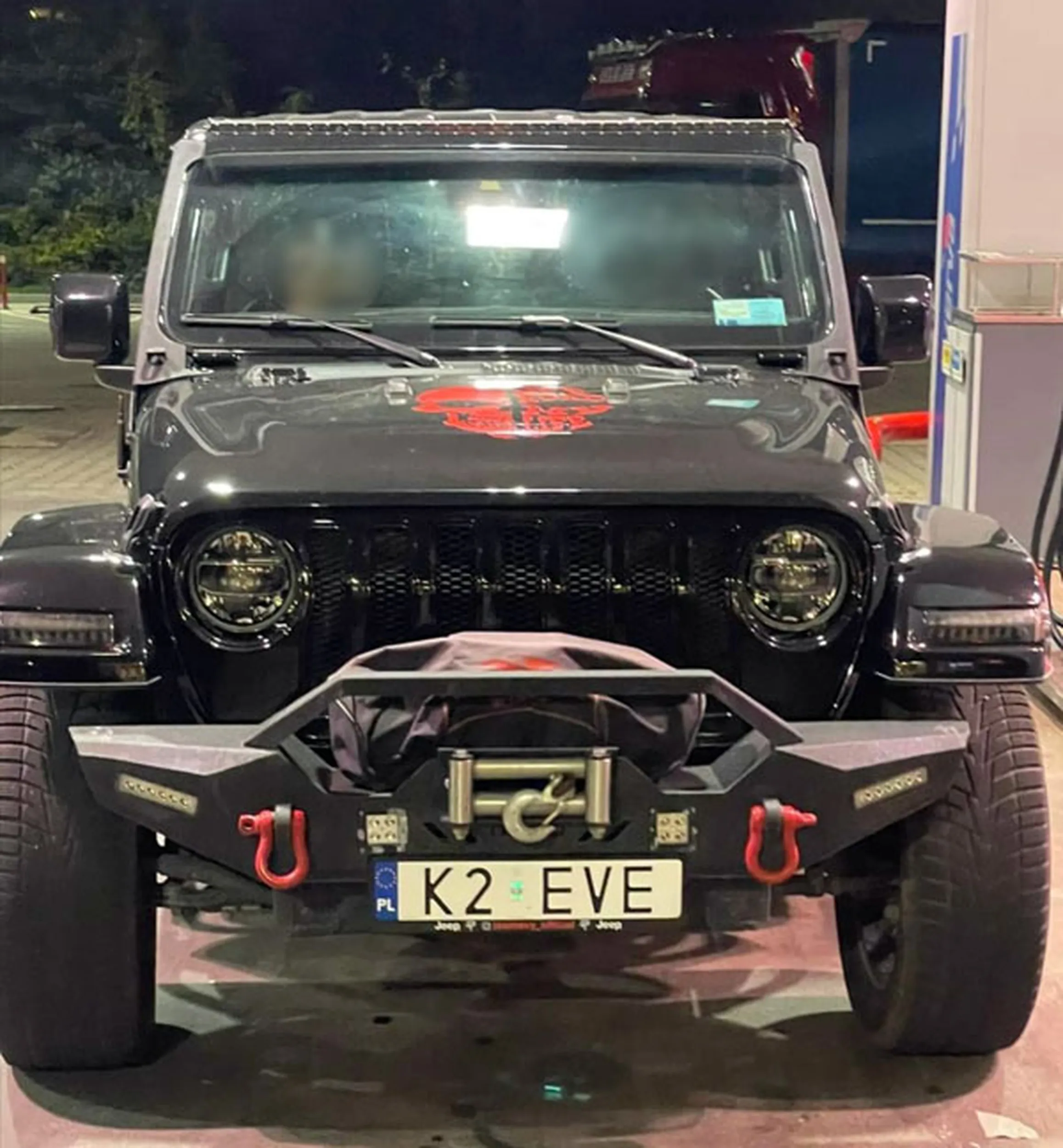 Fajny numer, blacha K2 EVE