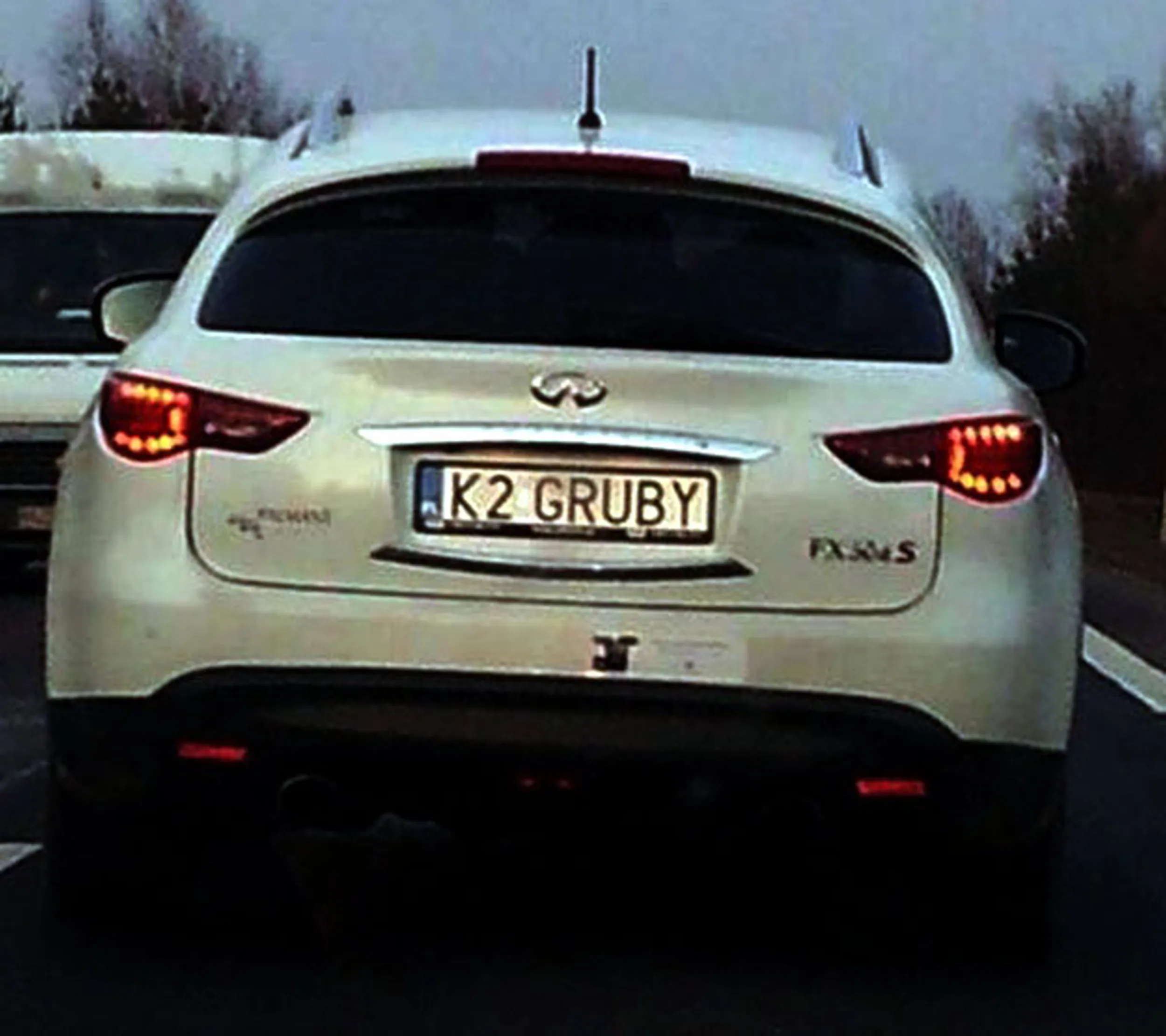 Fajny numer, blacha K2 GRUBY