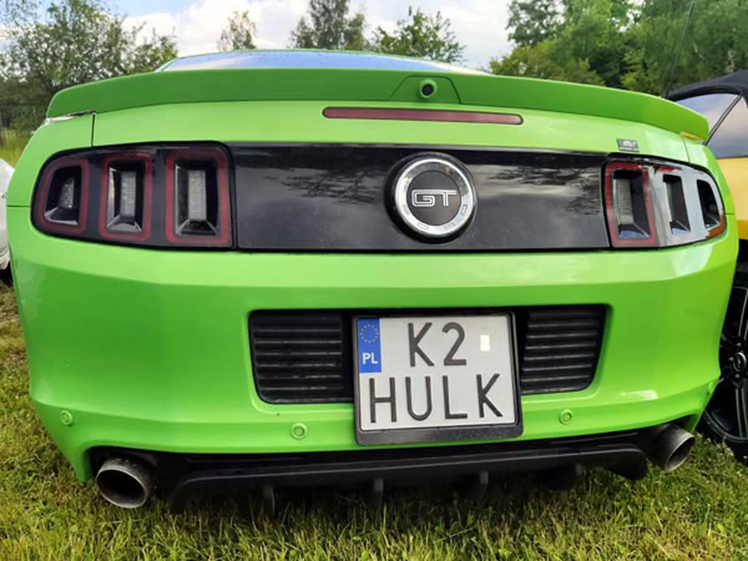 Fajny numer, blacha K2 HULK