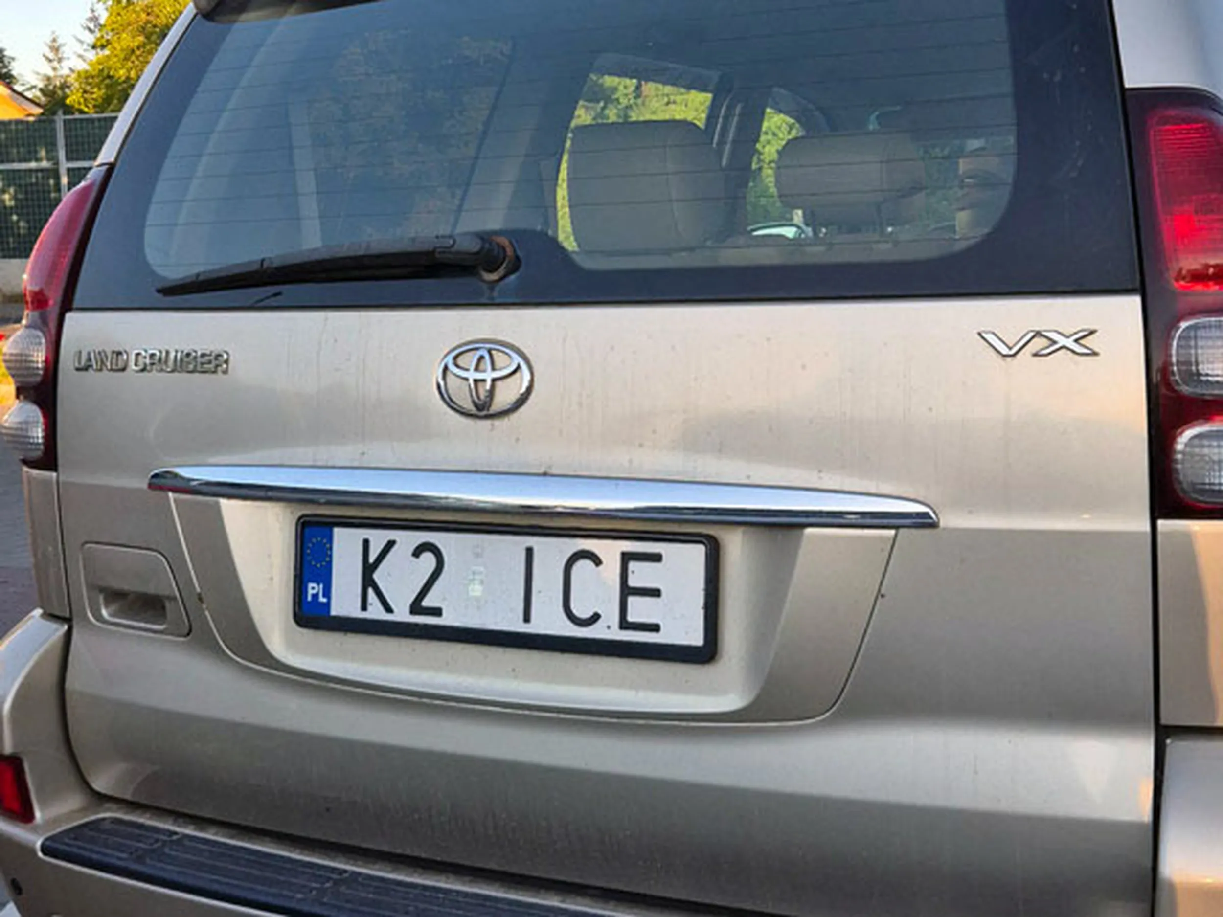 Fajny numer, blacha K2 ICE