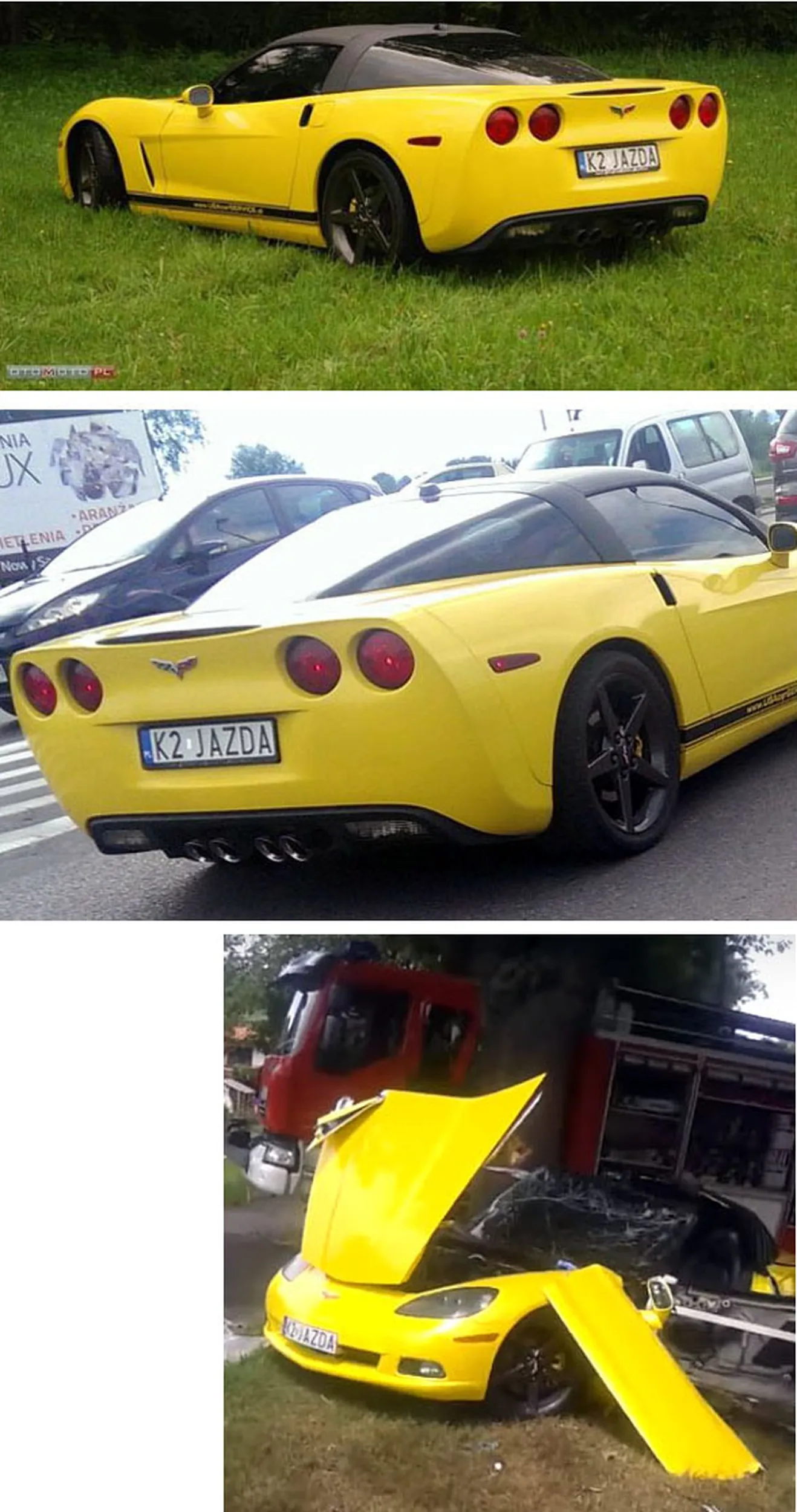 Fajny numer, blacha K2 JAZDA