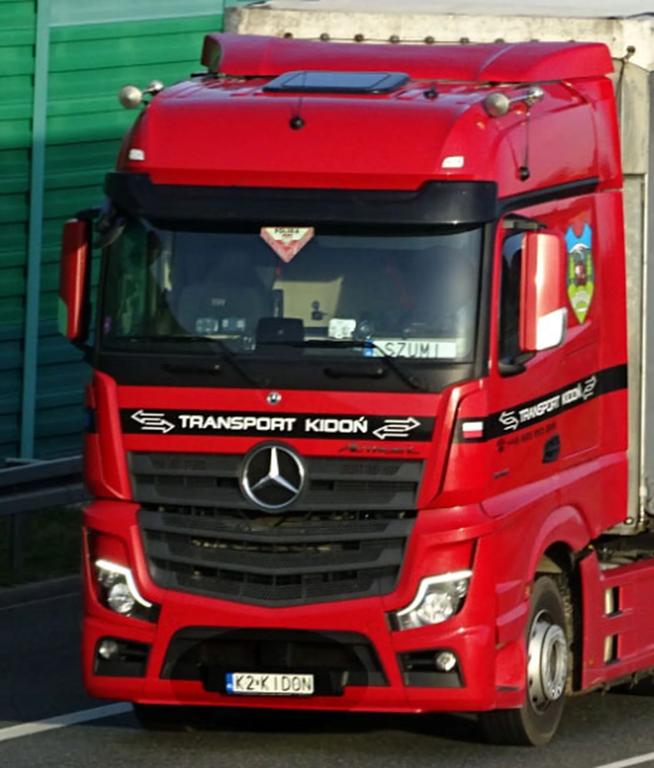 Fajny numer, blacha K2 KIDON