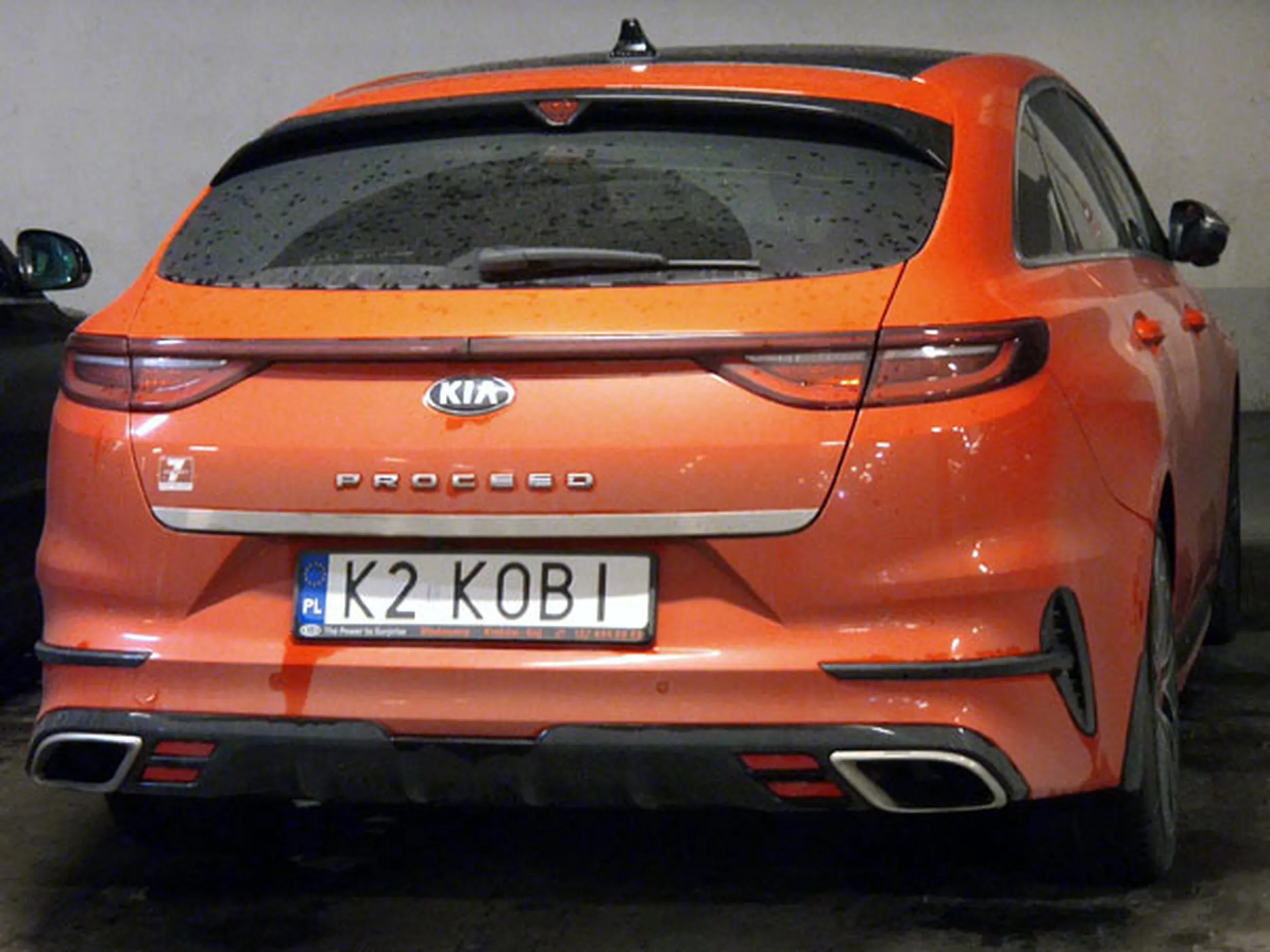 Fajny numer, blacha K2 KOBI