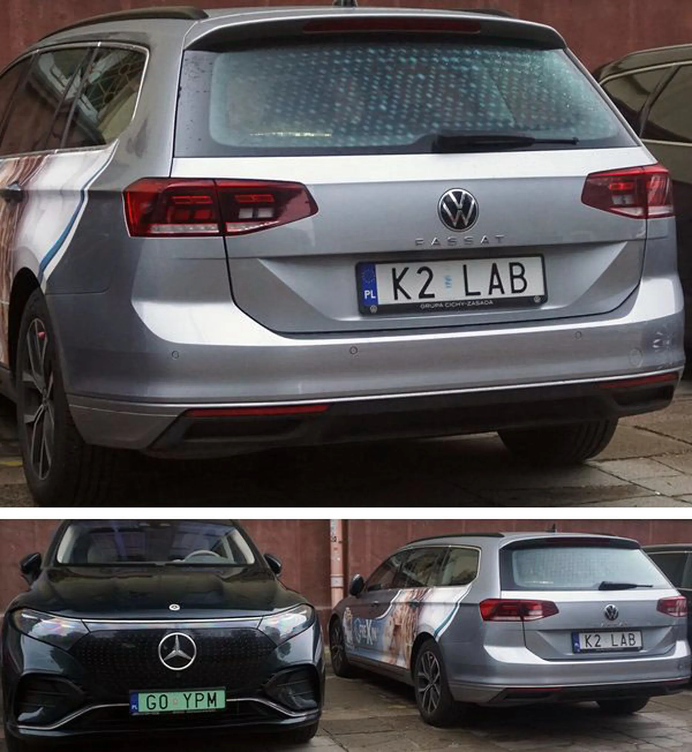 Fajny numer, blacha K2 LAB