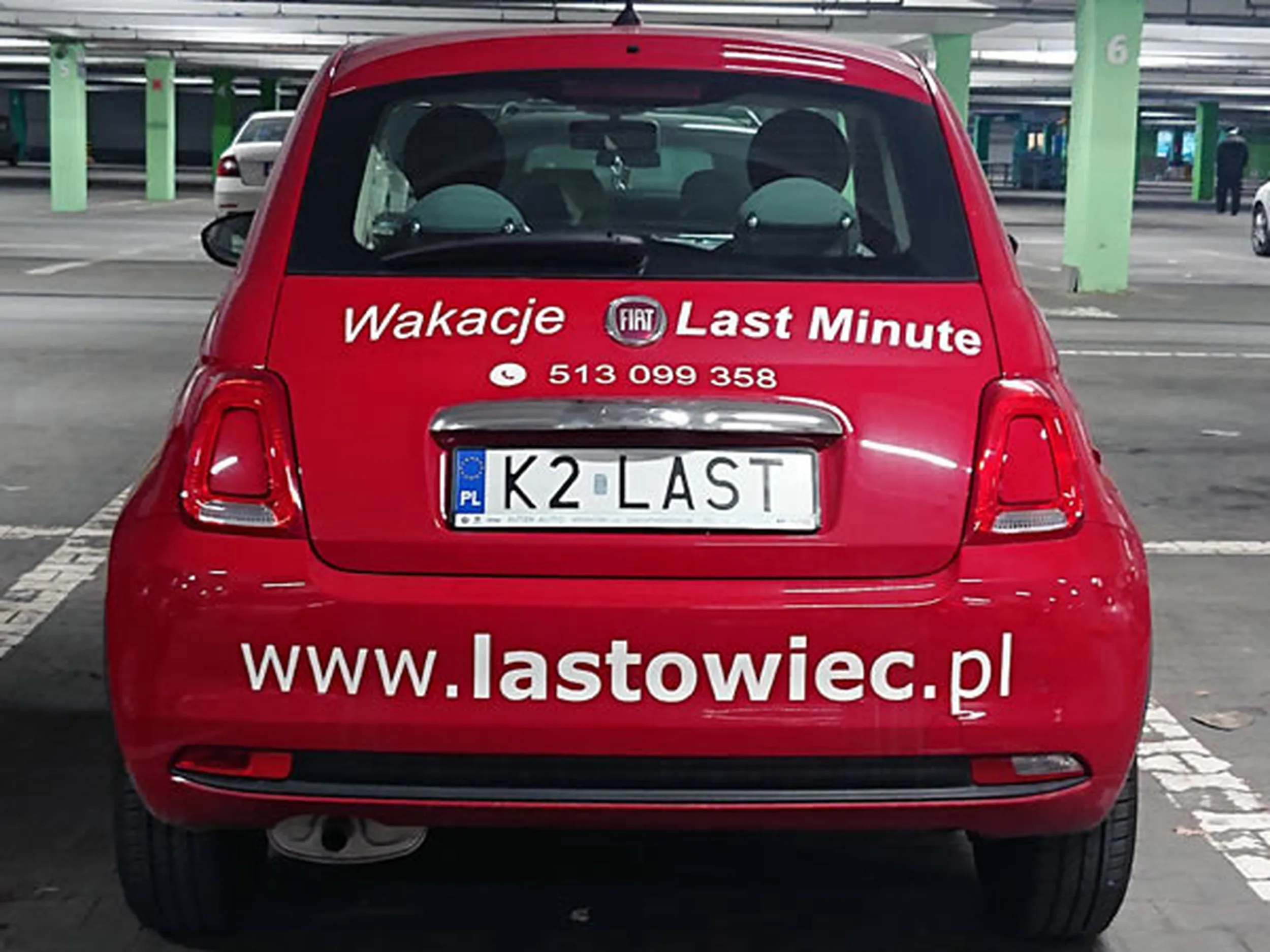 Fajny numer, blacha K2 LAST