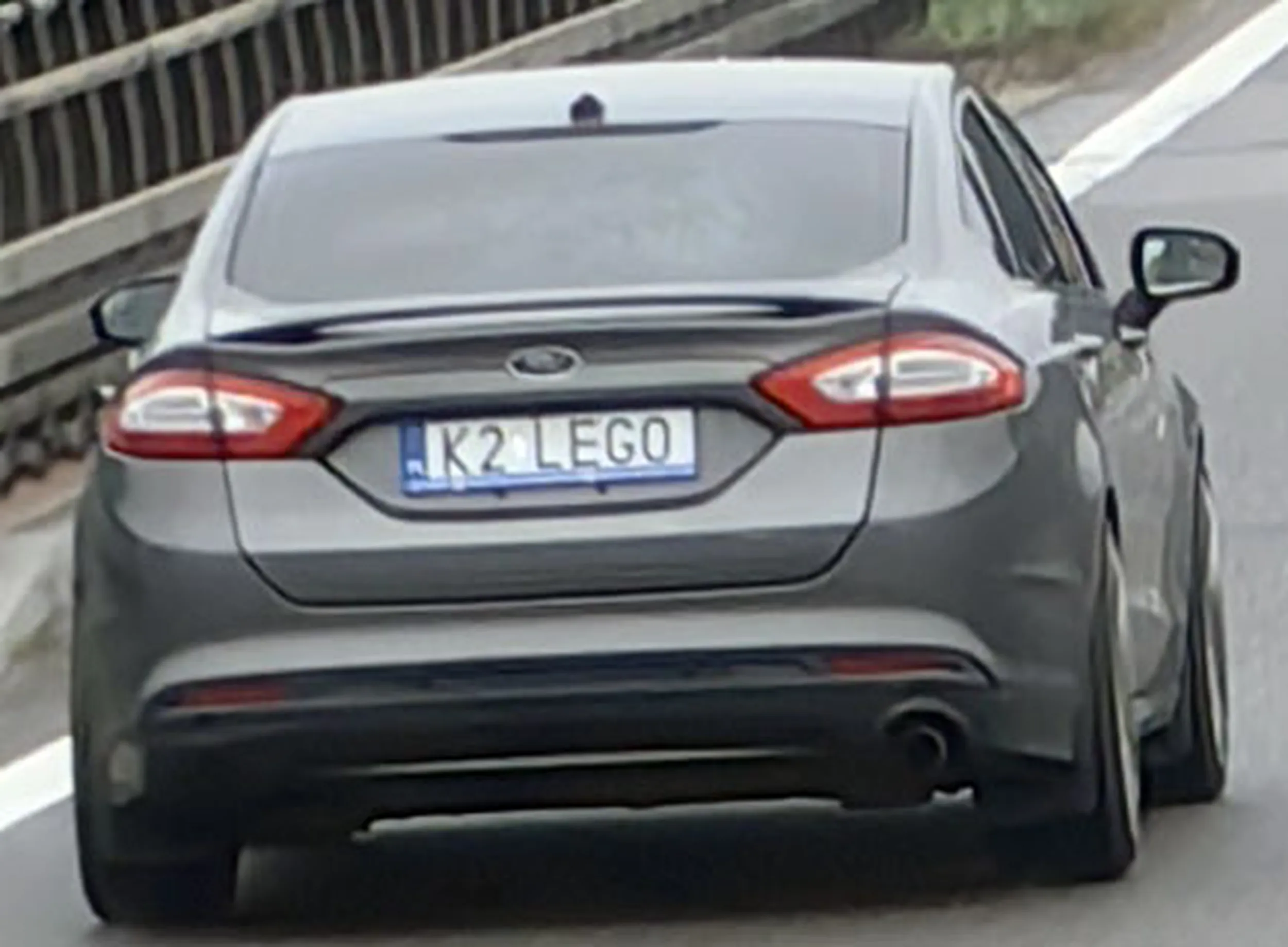 Fajny numer, blacha K2 LEGO