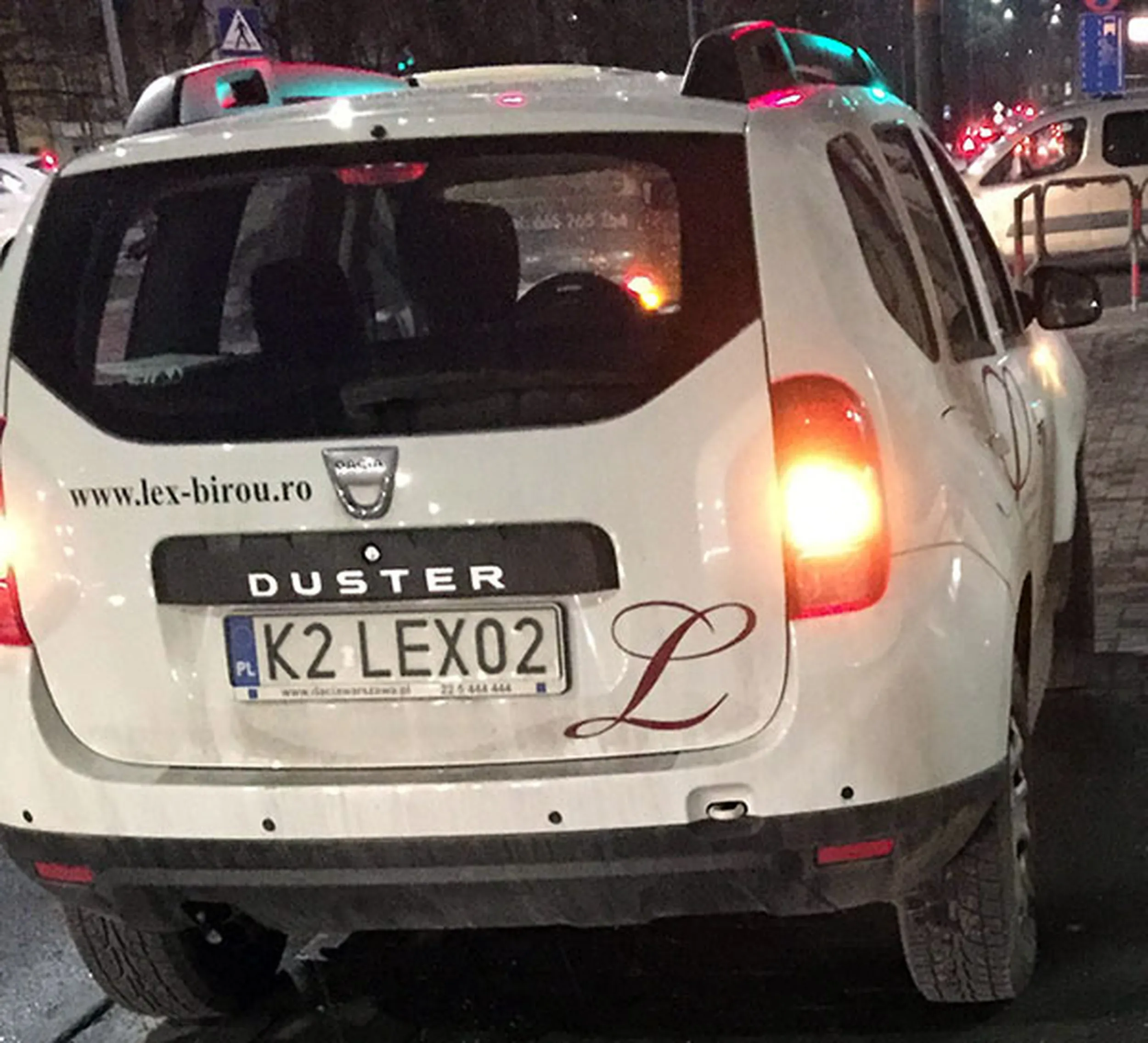 Fajny numer, blacha K2 LEX02