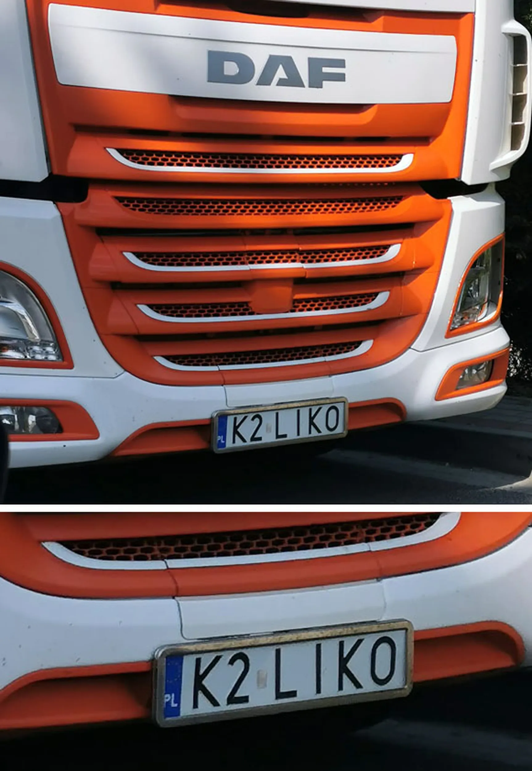 Fajny numer, blacha K2 LIKO